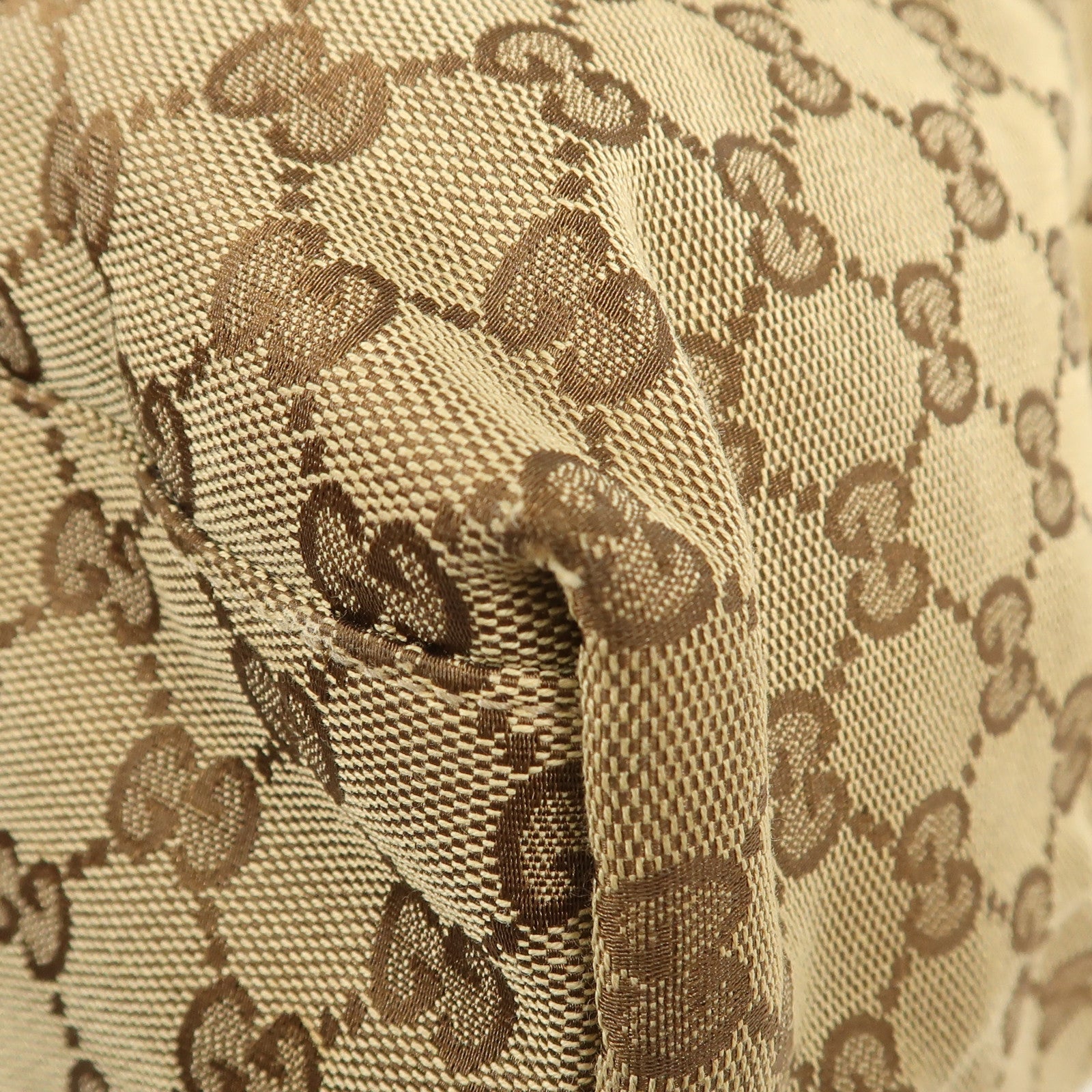 GUCCI 帆布Tote Bag Canvas銀扣手挽袋