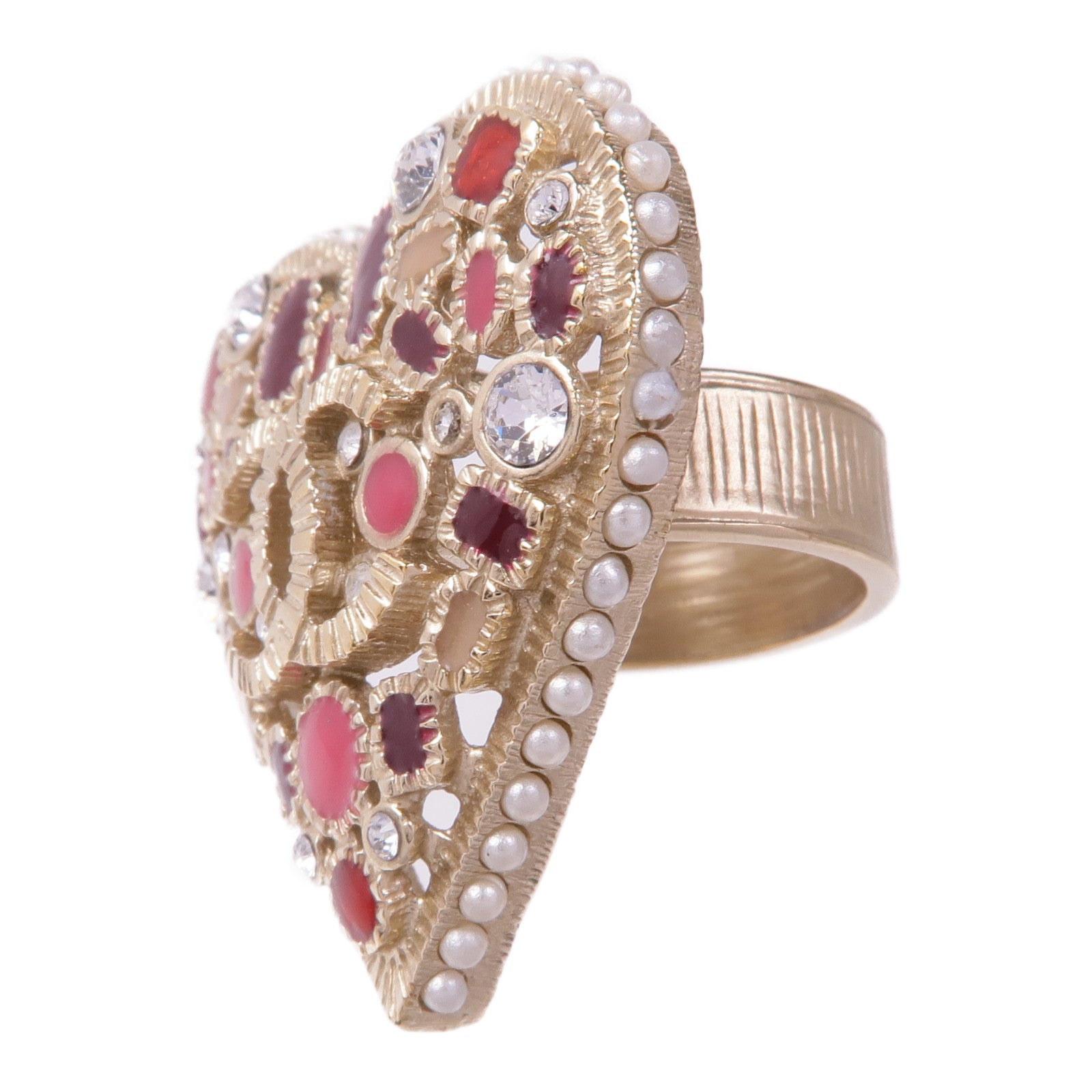 CHANEL 金屬Ring戒指US#6