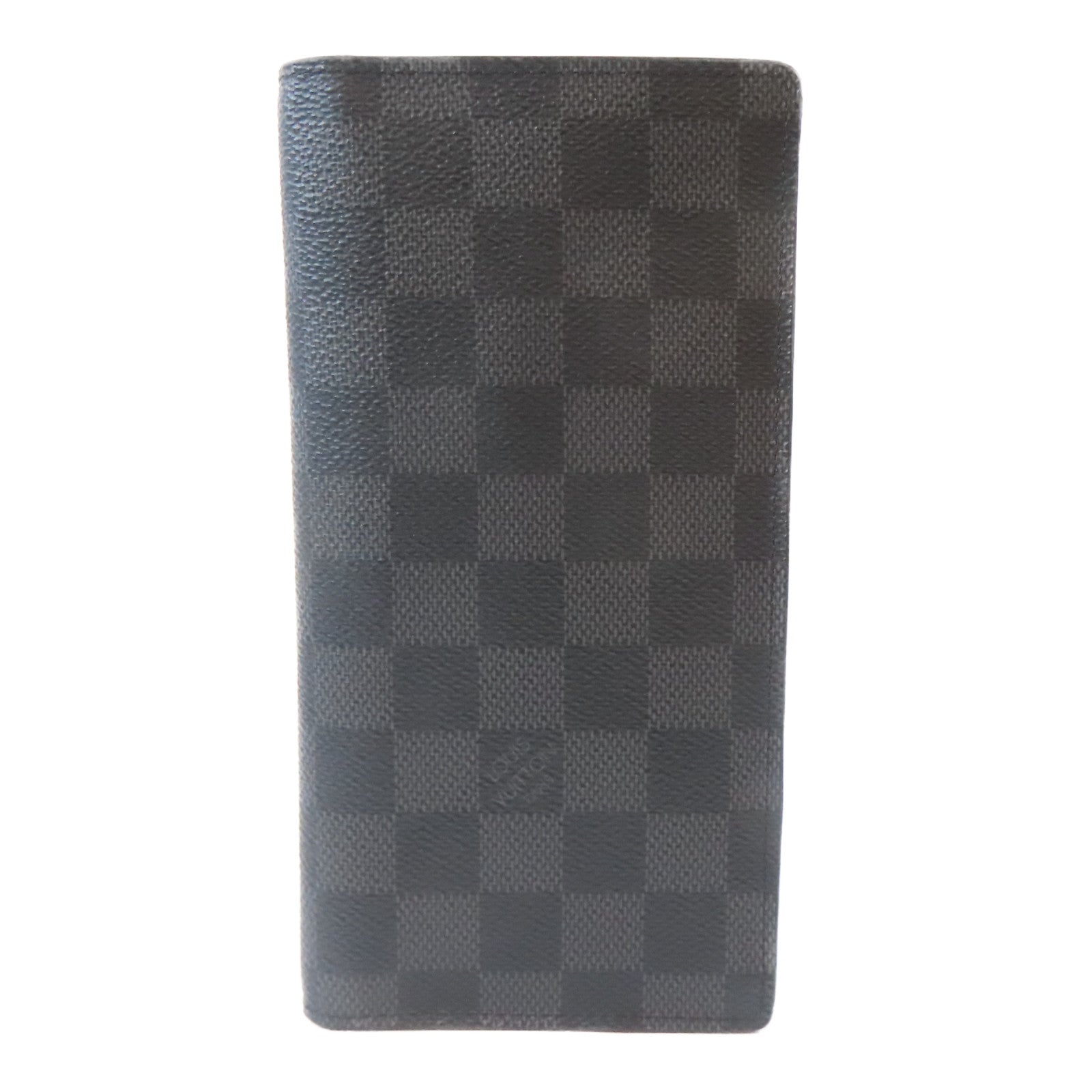 LOUIS VUITTON Damier Graphite Long Bifold Wallet長錢包黑色