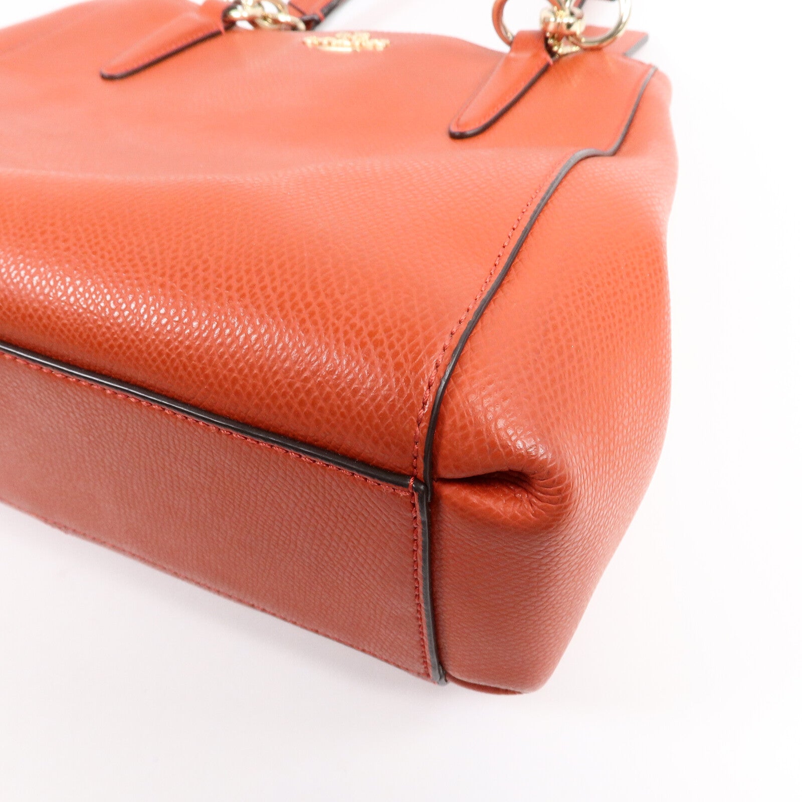 COACH 牛皮皮革2 Way Shoulder Bag手挽肩背兩用袋