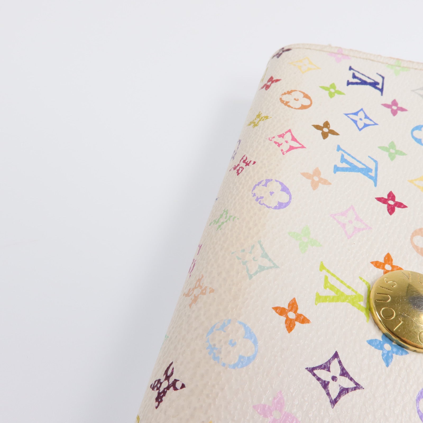 LOUIS VUITTON Monogram Multicolor Sarah Long Wallet金扣長錢包