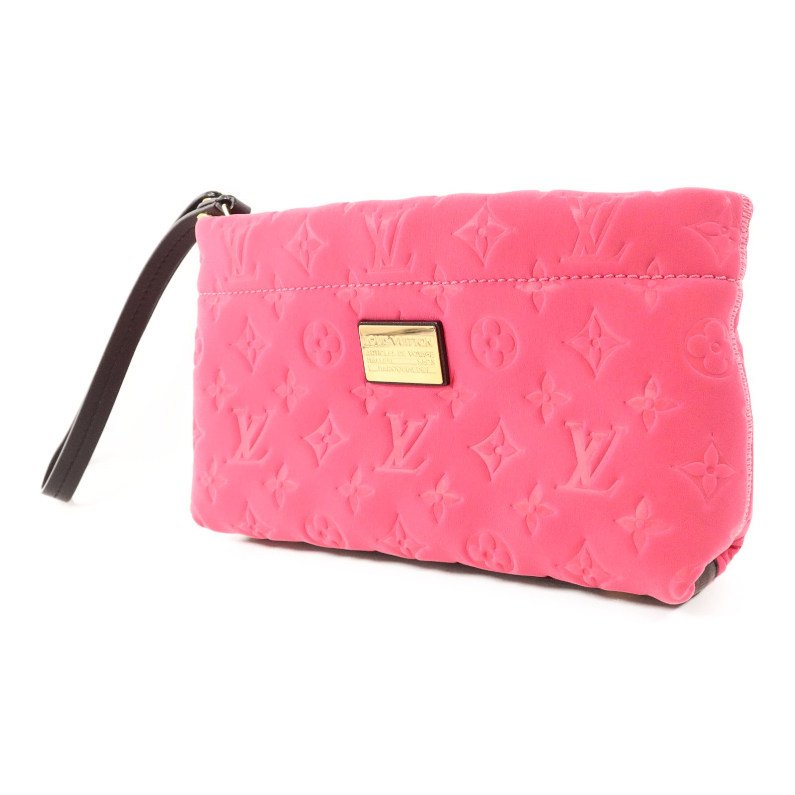 LOUIS VUITTON 【激減優惠】Monogram Scuba Clutch金扣手拿包