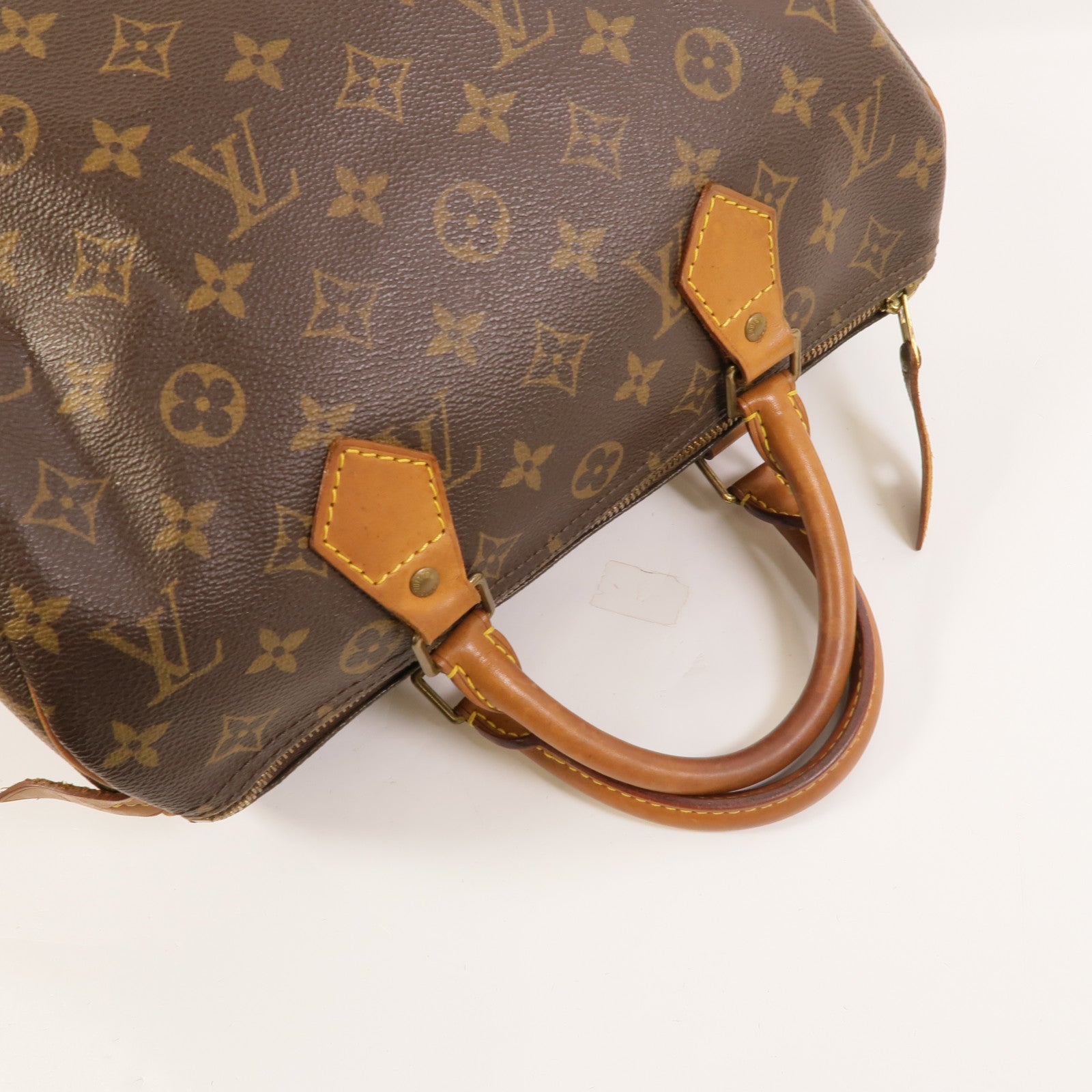 LOUIS VUITTON Monogram Speedy 30金扣手挽袋
