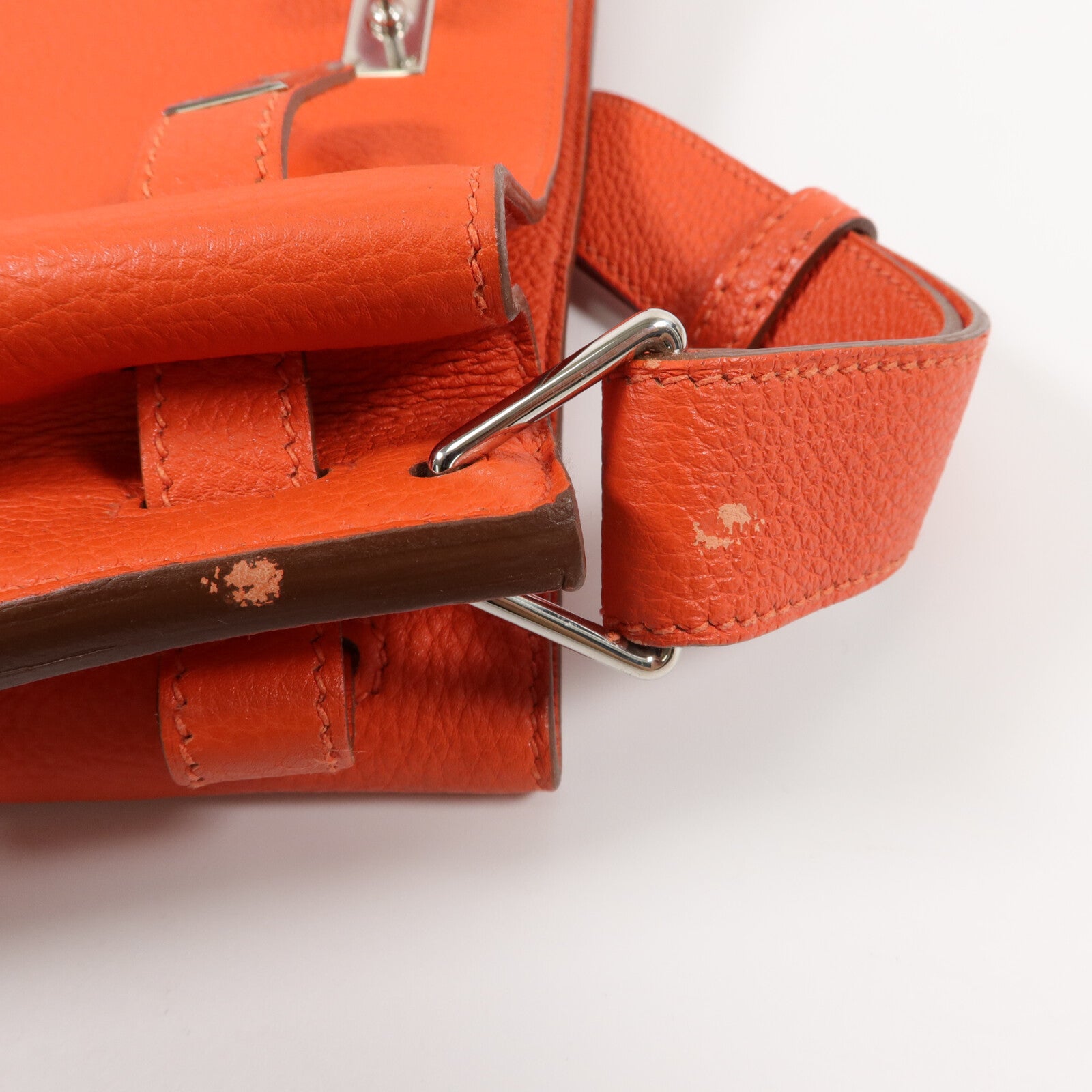 HERMES Togo皮革So Kelly肩背袋Capucine