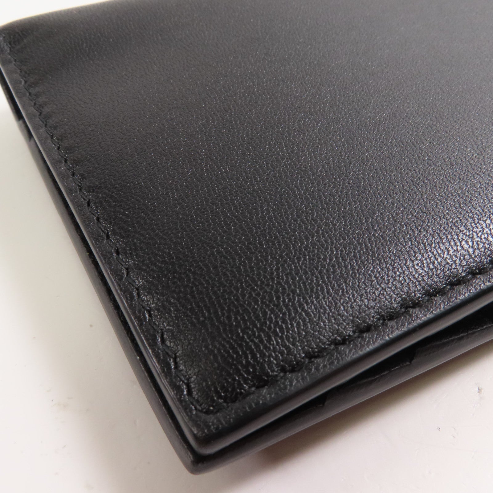 BALENCIAGA Long Wallet Long Calfskin Leather 594692.1090 Black