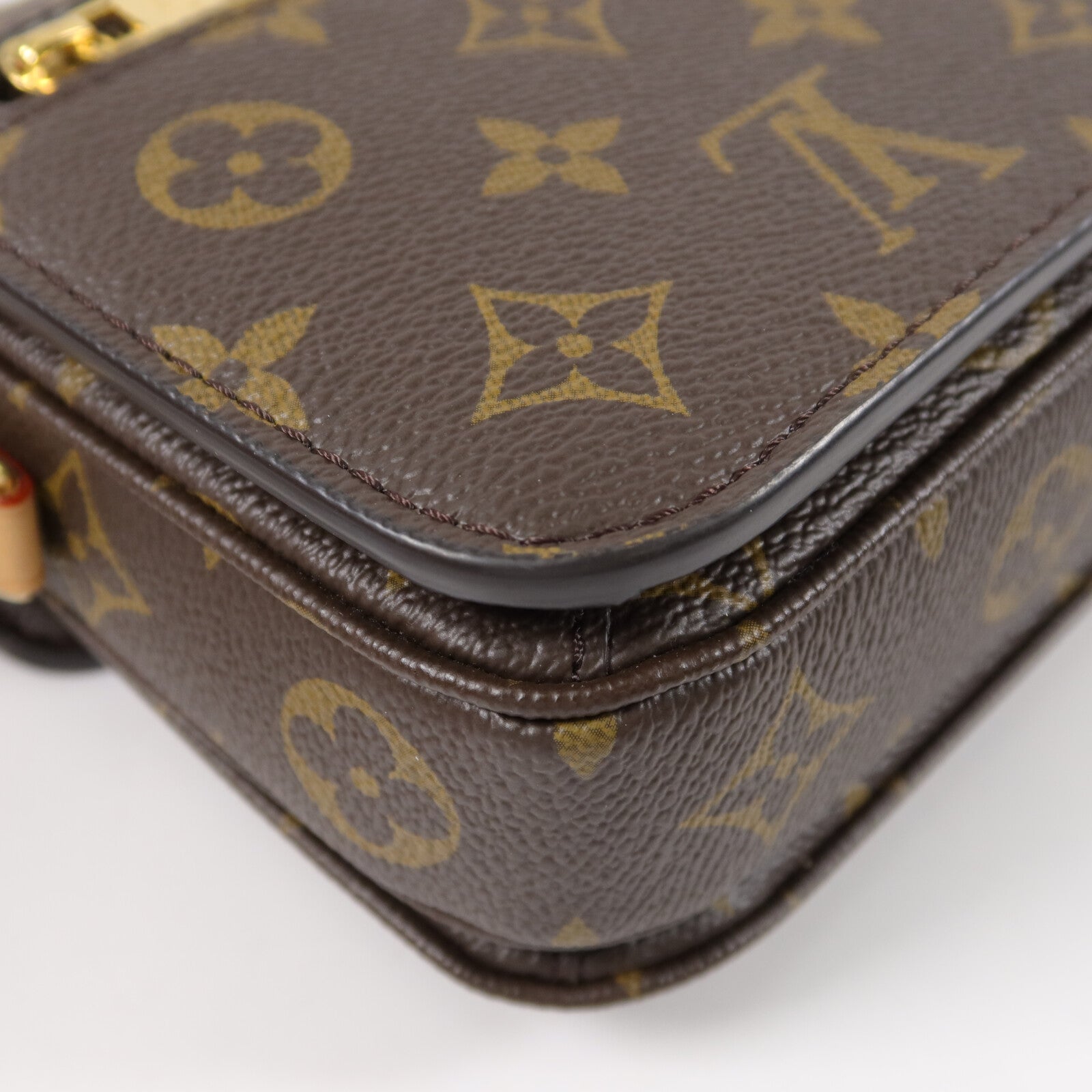 LOUIS VUITTON Monogram Pochette Metis East West手挽肩背兩用袋