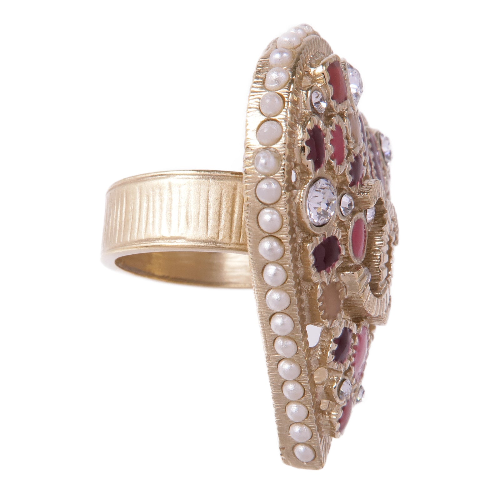 CHANEL 金屬Ring戒指US#6