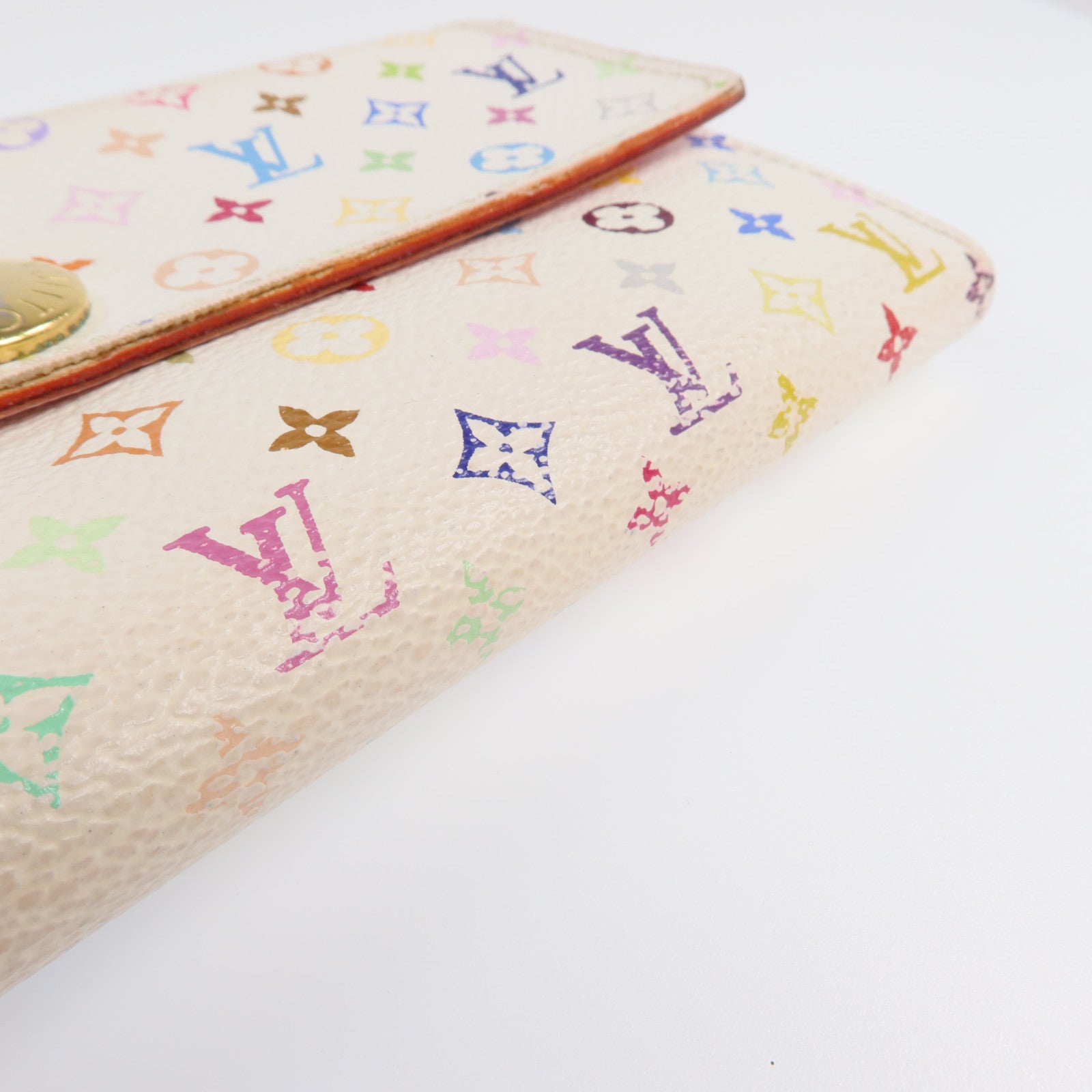 LOUIS VUITTON Monogram Multicolor Sarah Long Wallet金扣長錢包