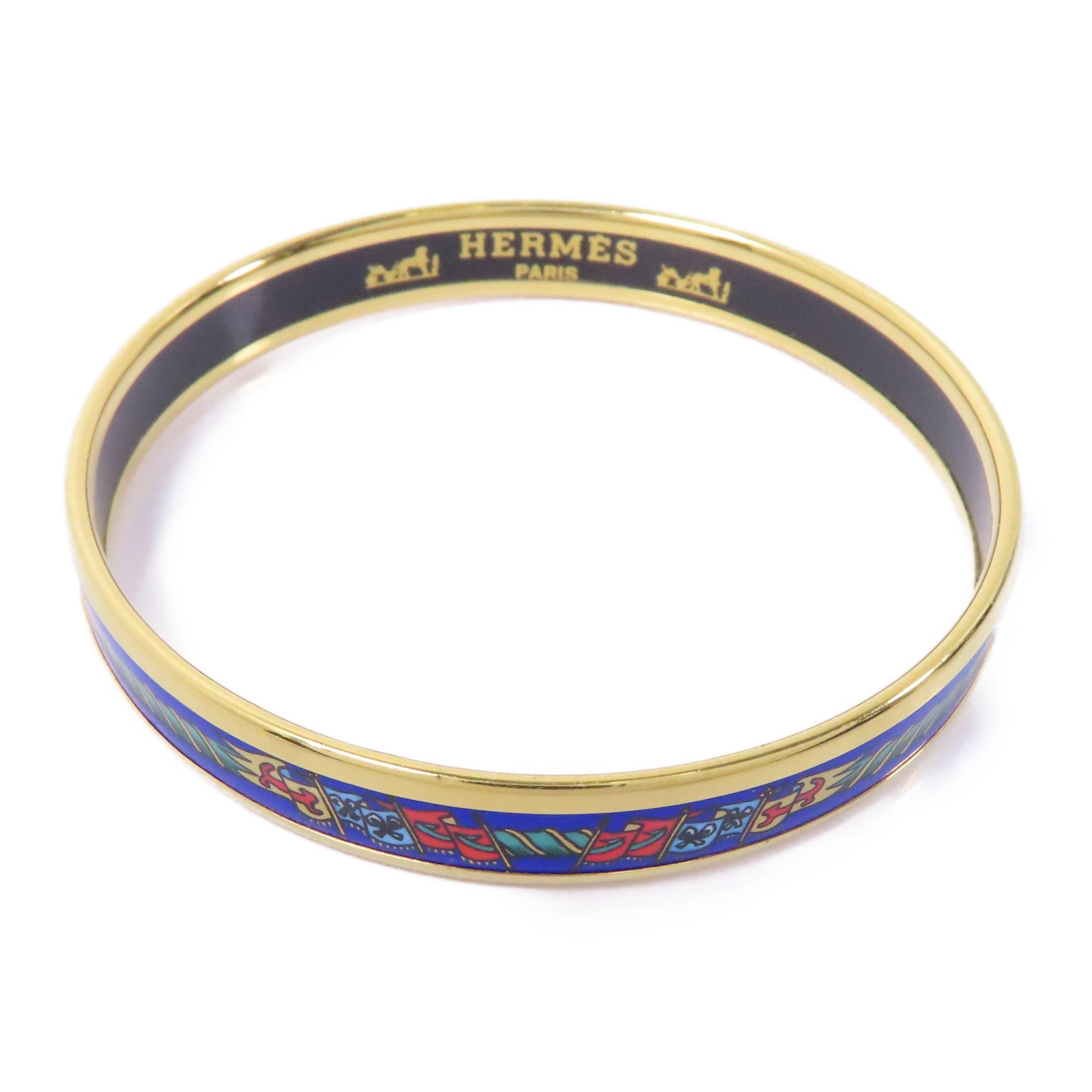 HERMES 金屬Bracelet/Bangle手鐲藍色