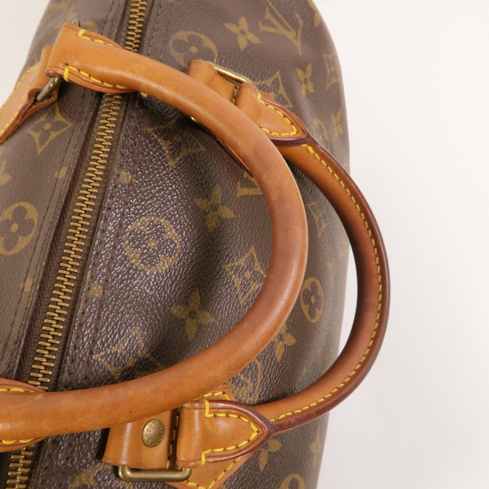 LOUIS VUITTON Monogram Speedy 30金扣手挽袋