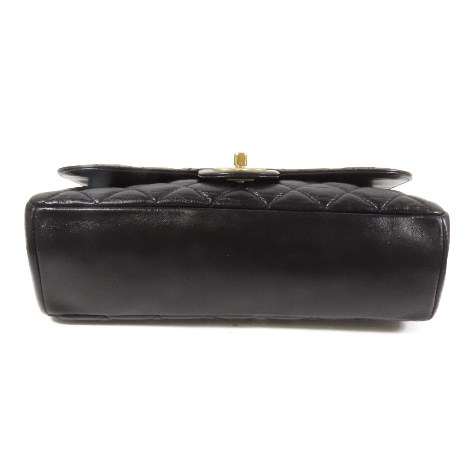 CHANEL 牛皮皮革Chain Shoulder金扣肩背袋