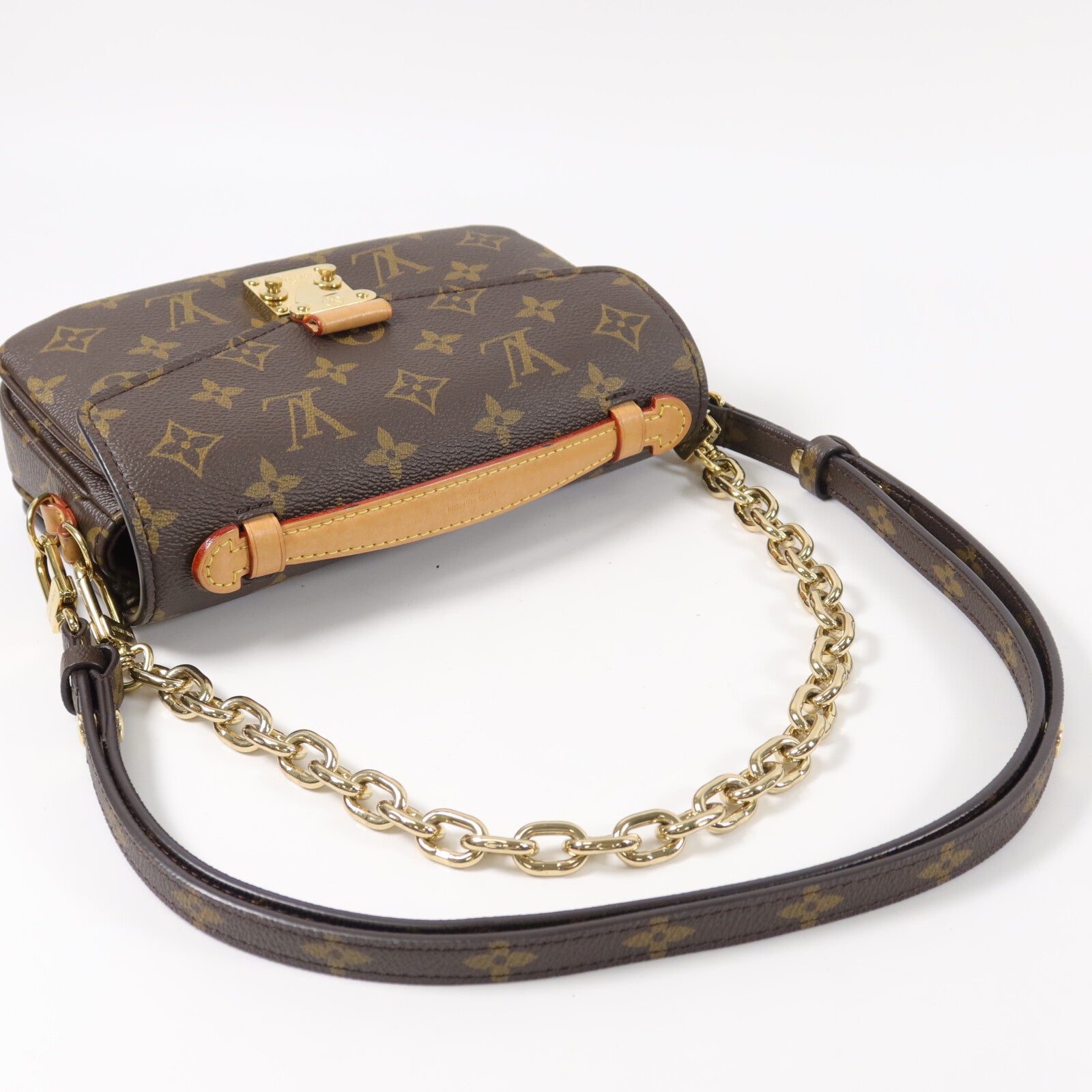 LOUIS VUITTON Monogram Pochette Metis East West手挽肩背兩用袋