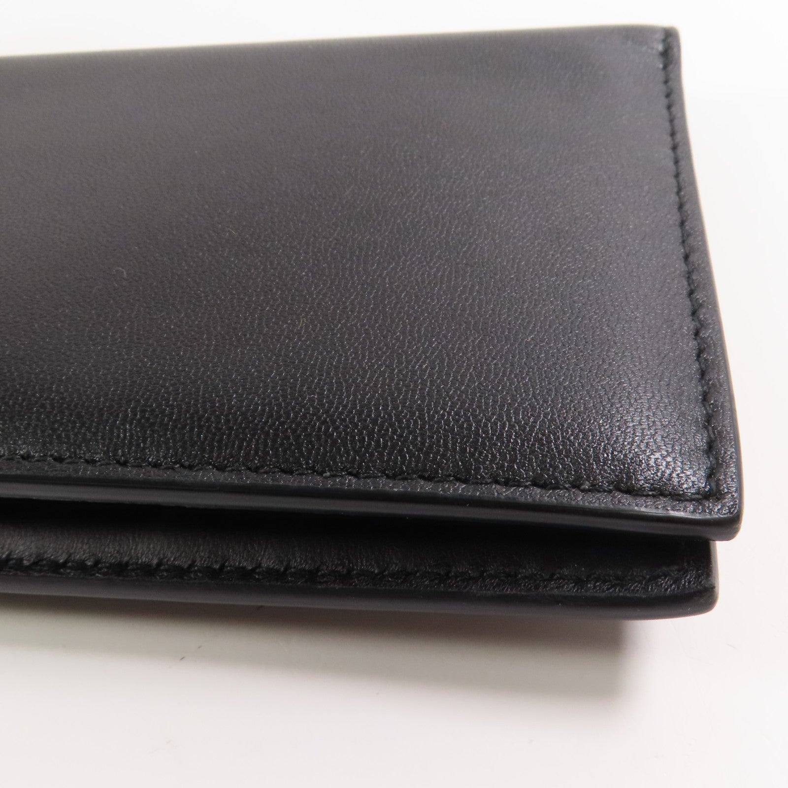 BALENCIAGA Long Wallet Long Calfskin Leather 594692.1090 Black