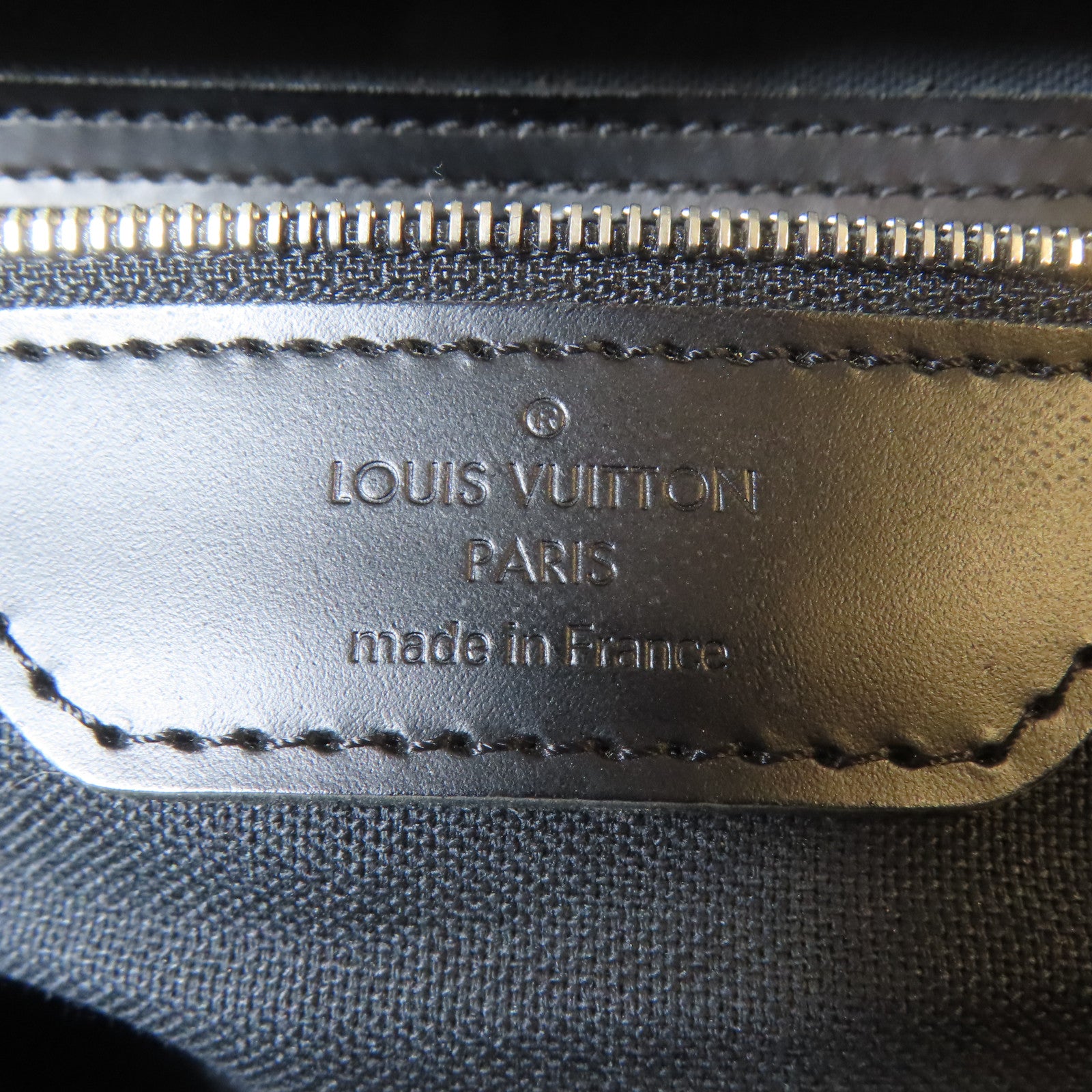 LOUIS VUITTON Damier Graphite Io Shoulder bag銀扣肩背袋黑色