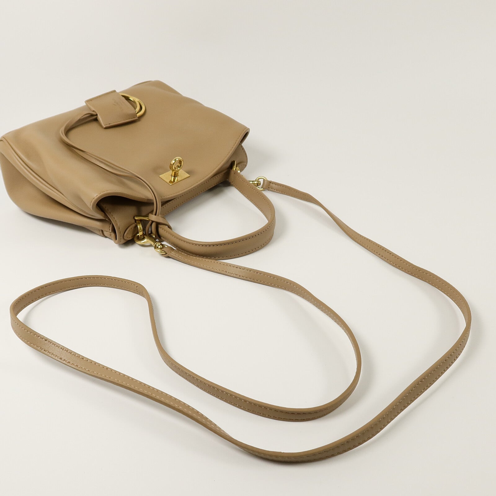 BALENCIAGA 牛皮皮革Rodeo Mini手挽肩背兩用袋