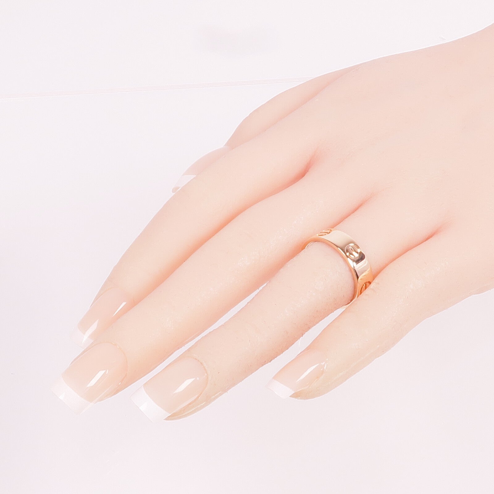 CARTIER 18K玫瑰金Love Ring戒指Cartier#54/US#7