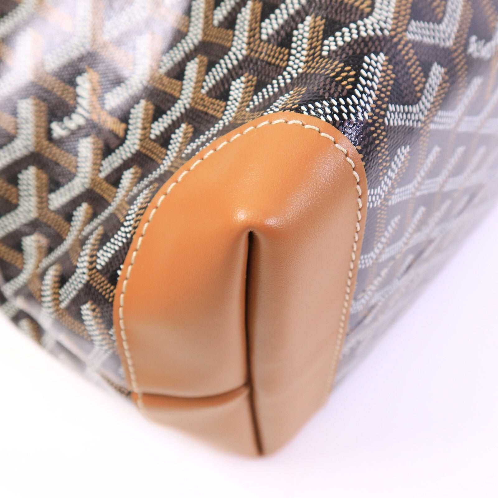 GOYARD 塗層帆布/皮革Bellechasse Biaude PM手挽袋
