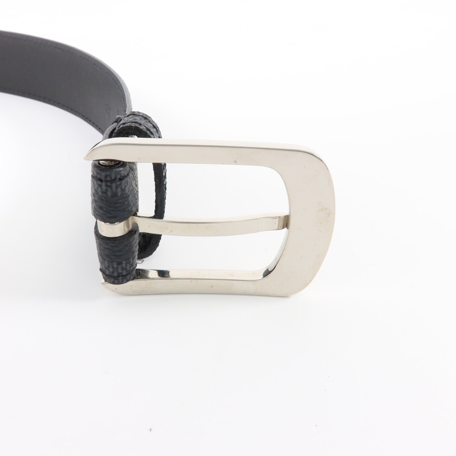 LOUIS VUITTON Damier Graphite Ceinture Ellipse Belt 90cm皮帶