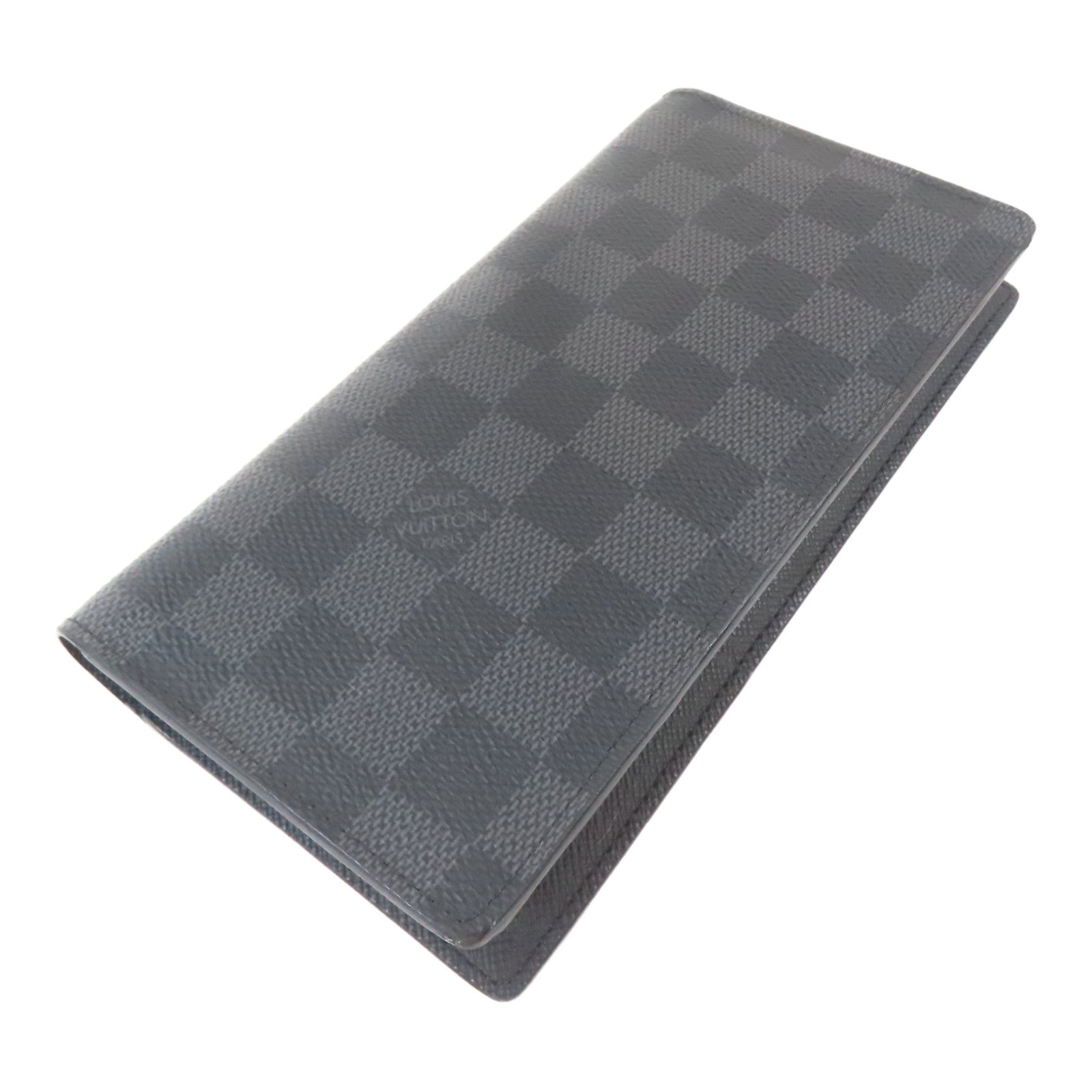 LOUIS VUITTON Damier Graphite Long Bifold Wallet長錢包黑色