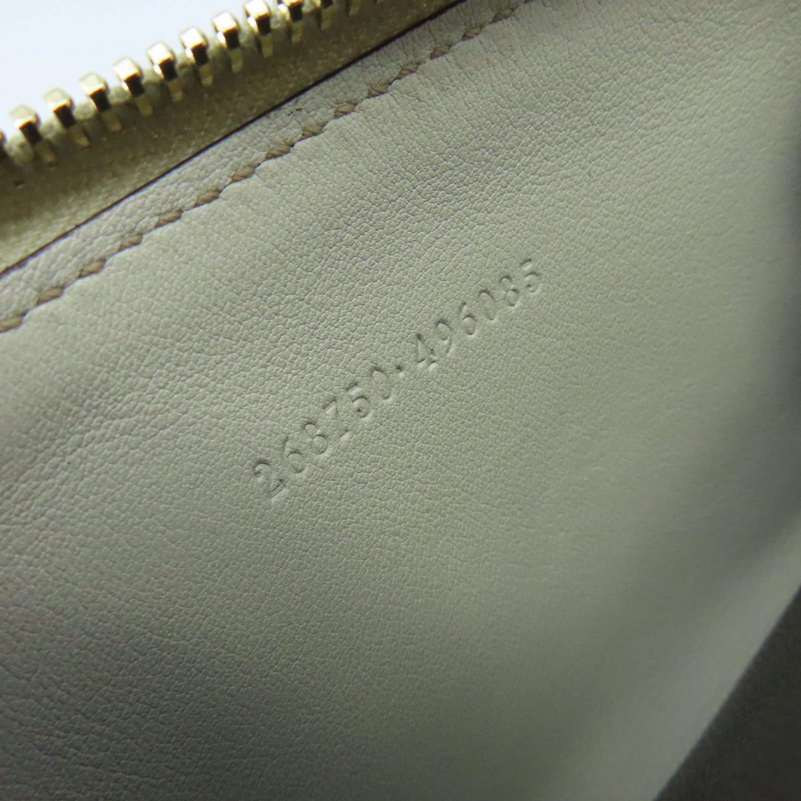 GUCCI 【激減優惠】牛皮皮革Card Case/Coin Purse金扣卡片套/零錢包米白色