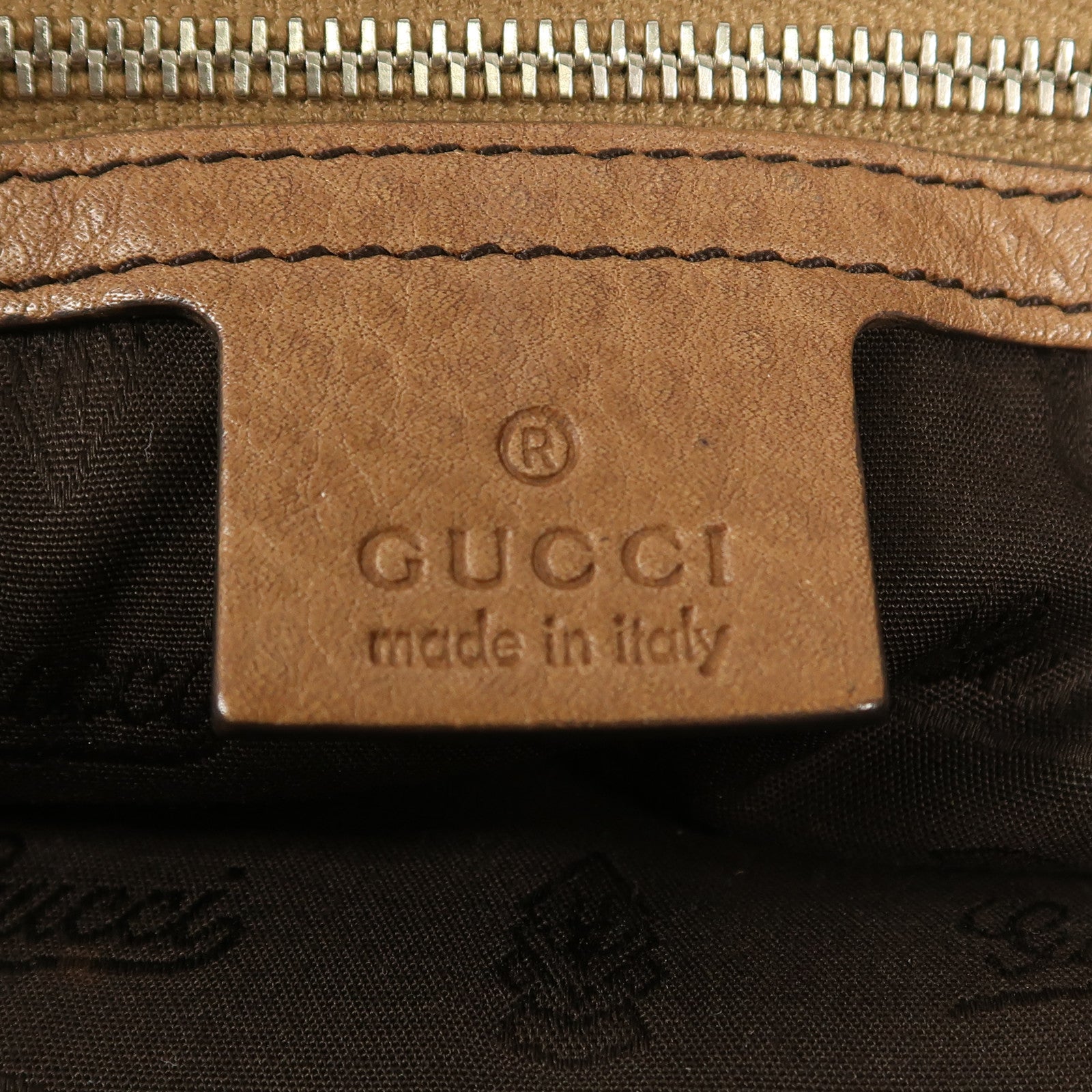 GUCCI 帆布Tote Bag Canvas銀扣手挽袋