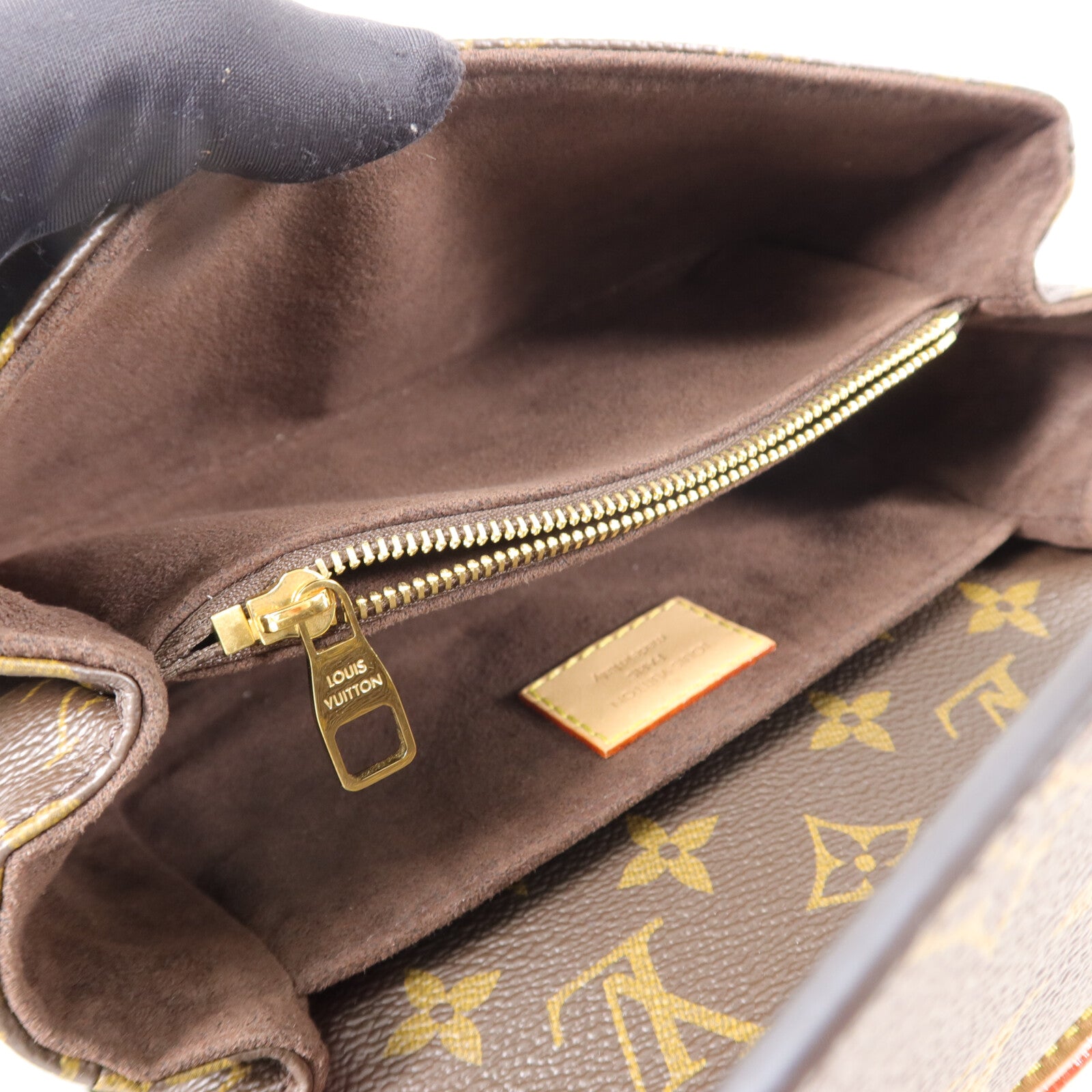 LOUIS VUITTON Monogram Pochette Metis East West手挽肩背兩用袋