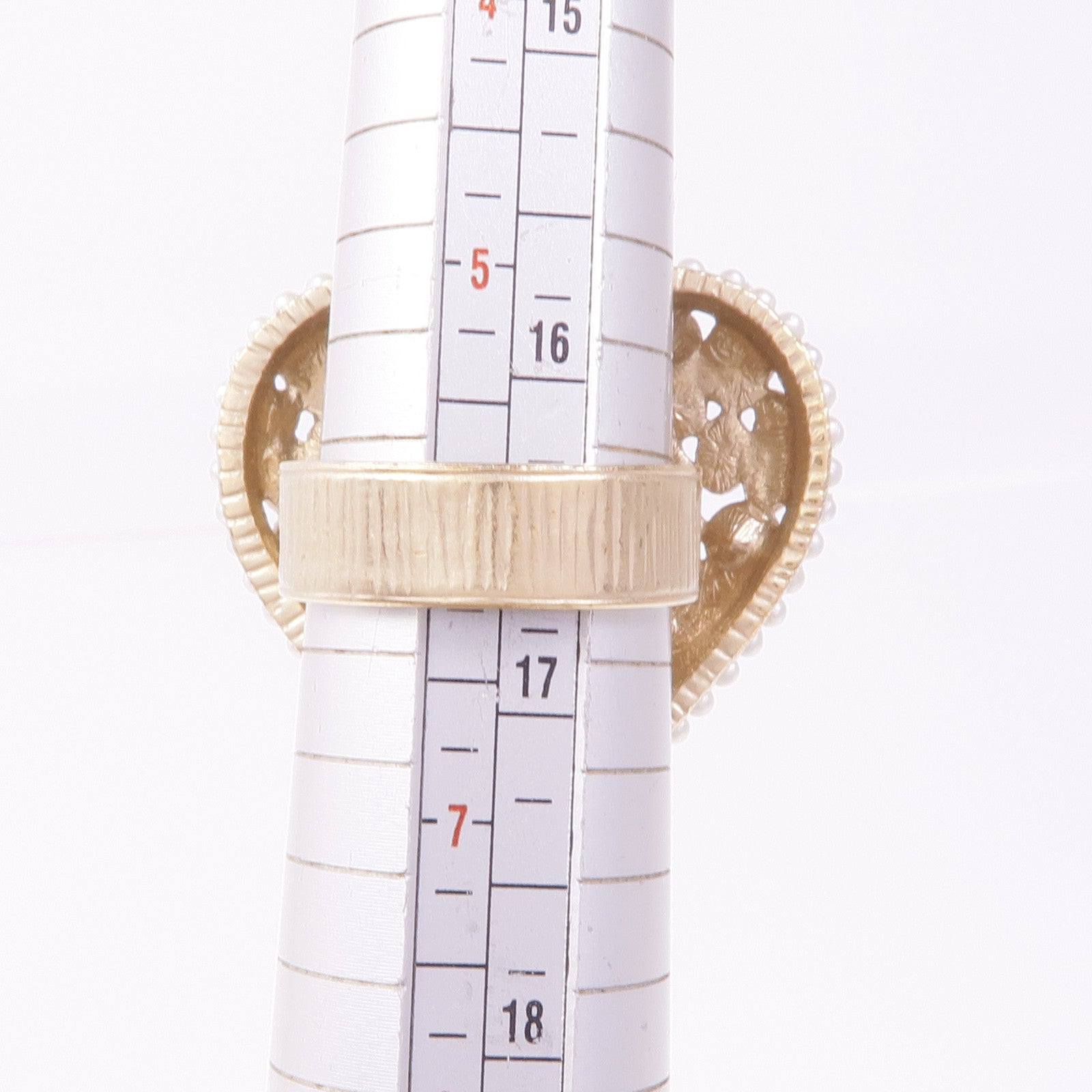 CHANEL 金屬Ring戒指US#6
