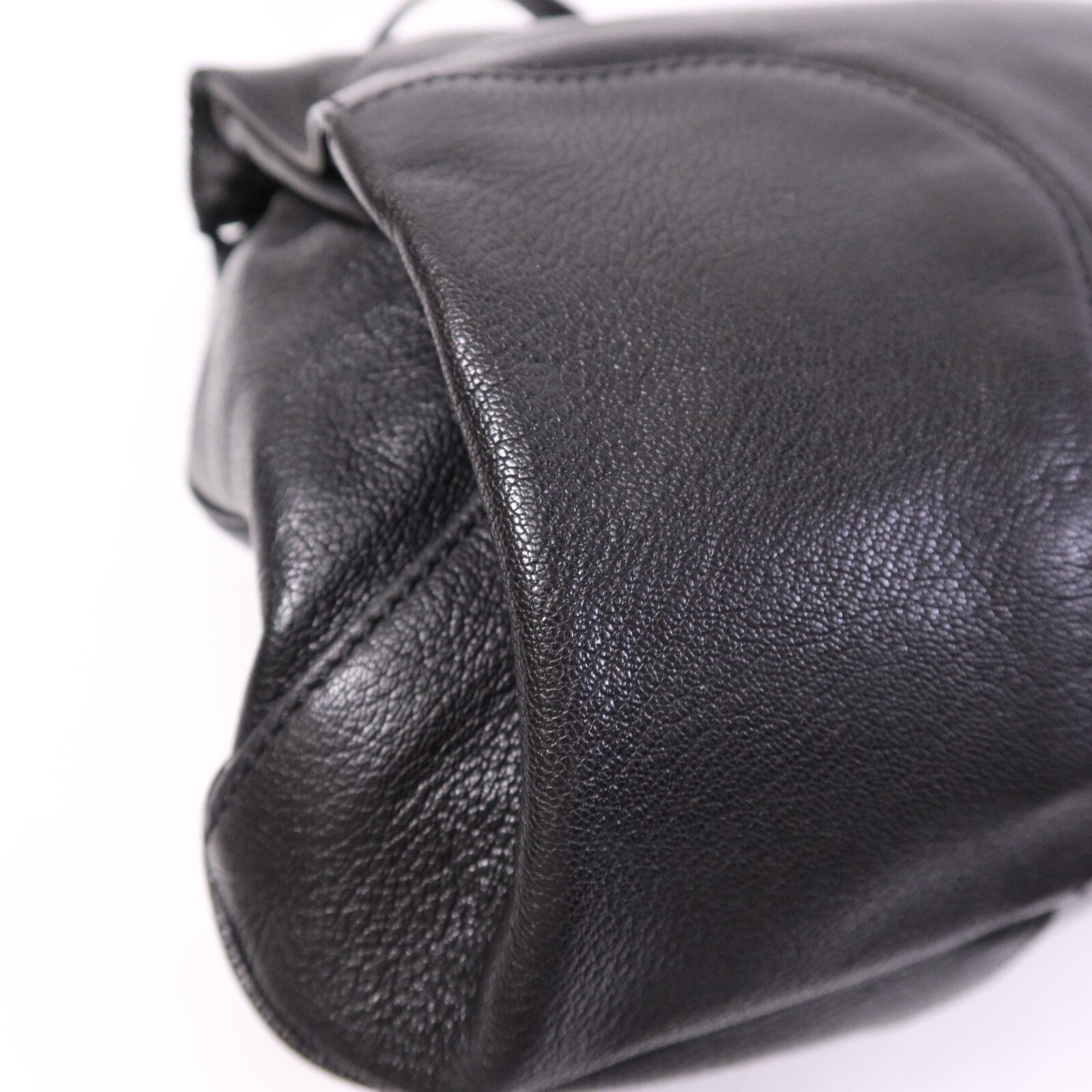 CELINE 【激減優惠】牛皮皮革Shoulder Bag銀扣手挽肩背兩用袋