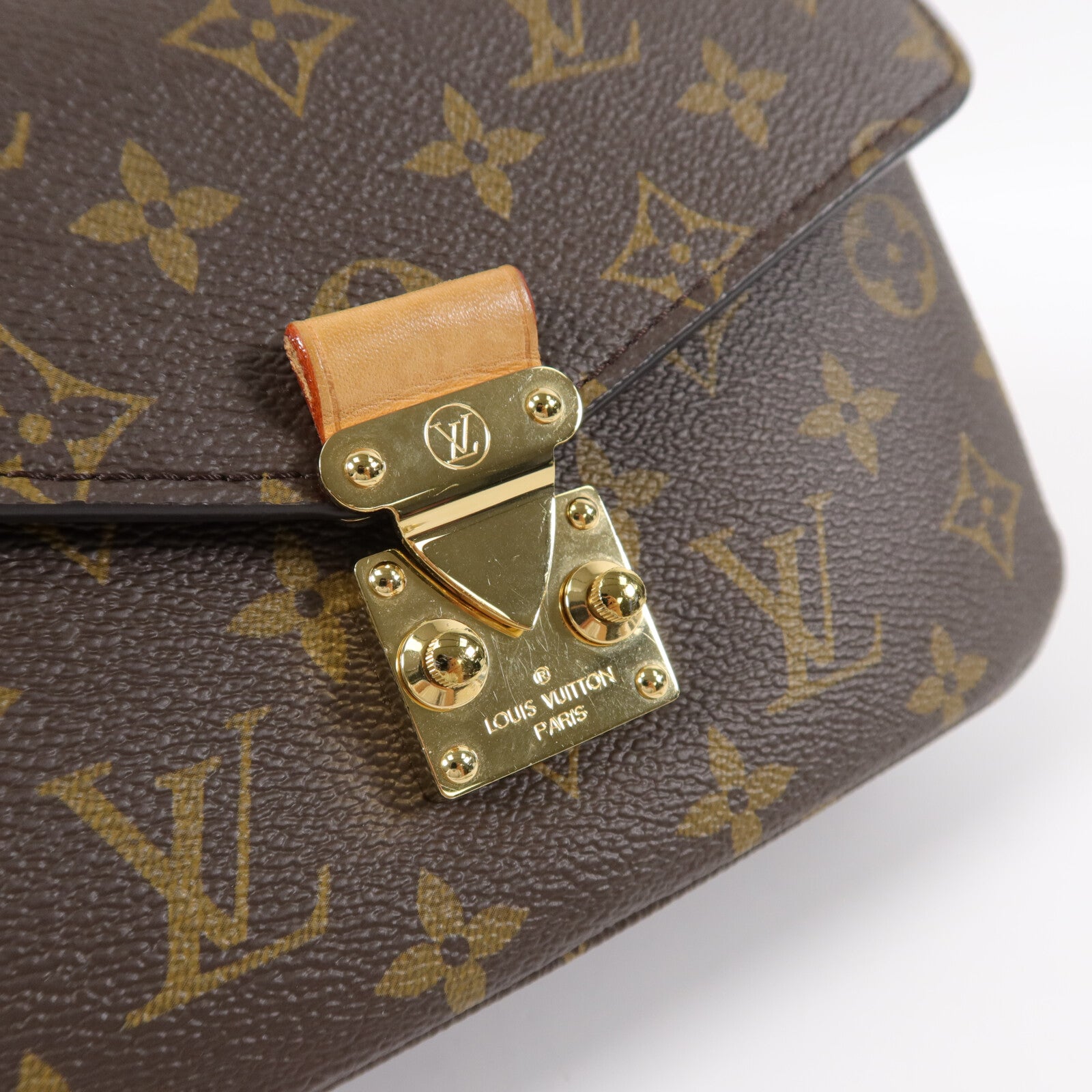 LOUIS VUITTON Monogram Pochette Metis East West手挽肩背兩用袋