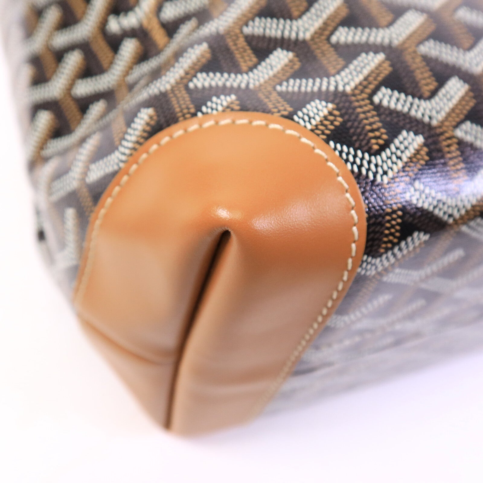 GOYARD 塗層帆布/皮革Bellechasse Biaude PM手挽袋