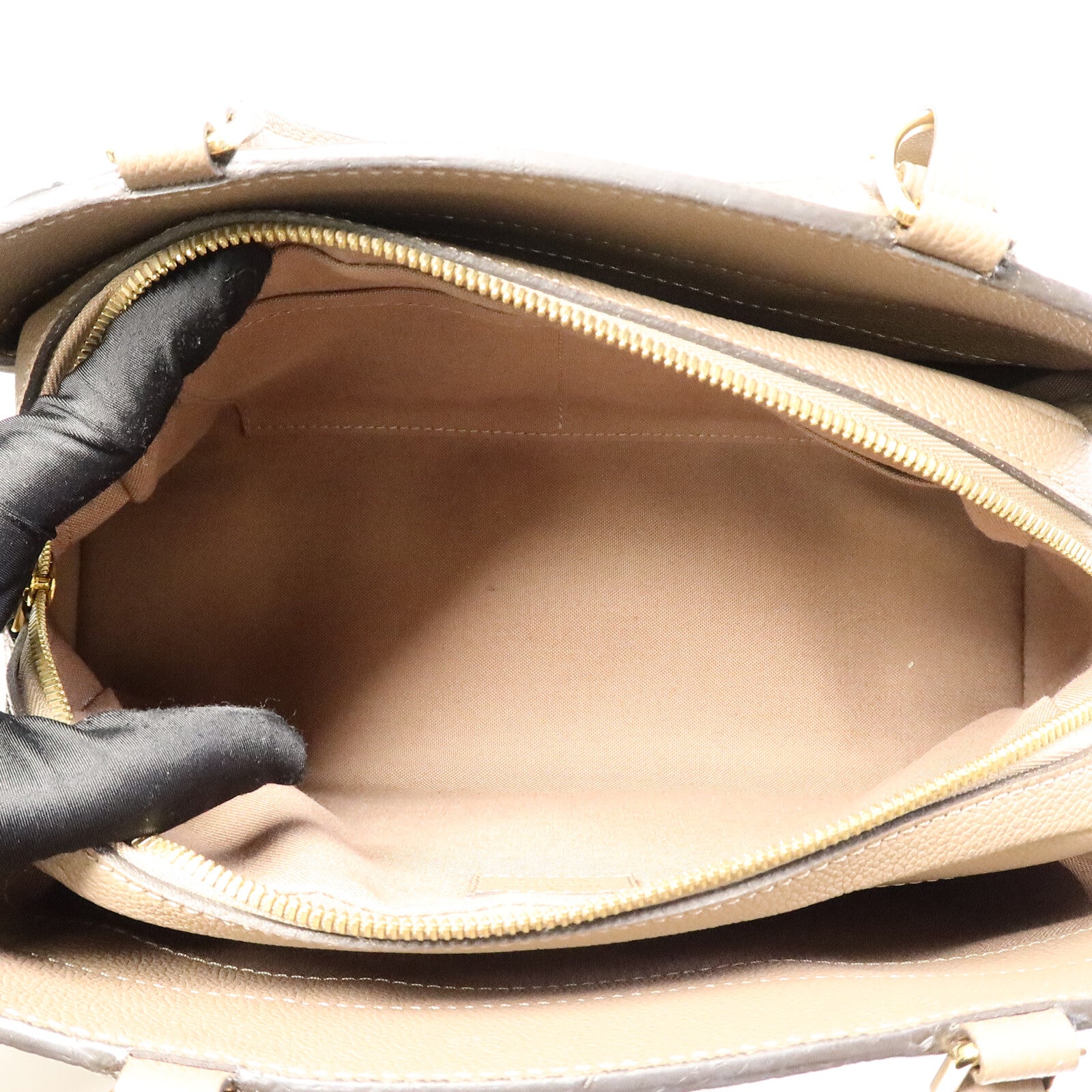 LOUIS VUITTON Monogram Empreinte Vosges MM手挽肩背兩用袋