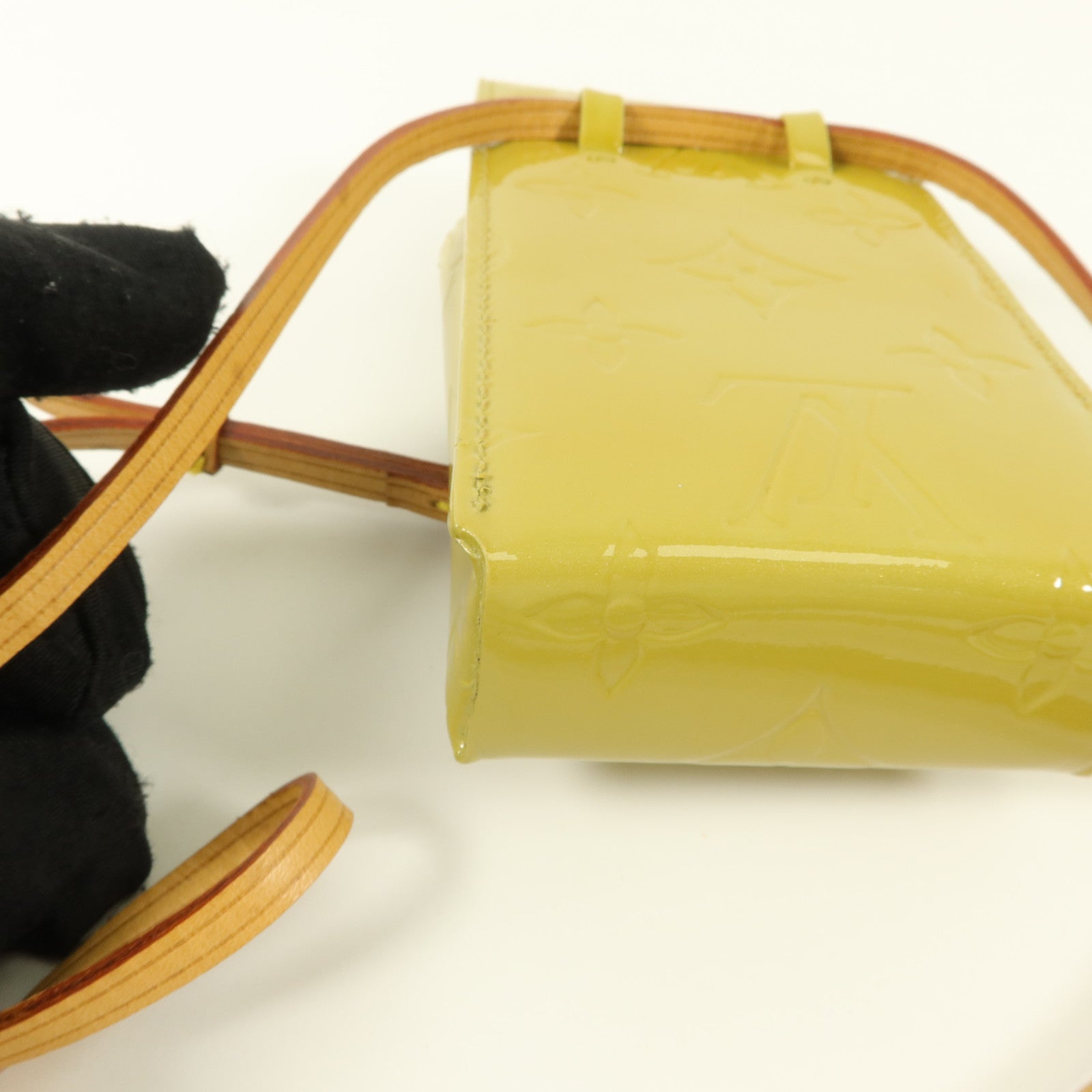 LOUIS VUITTON Monogram Vernis Cigarette Case煙盒肩背袋
