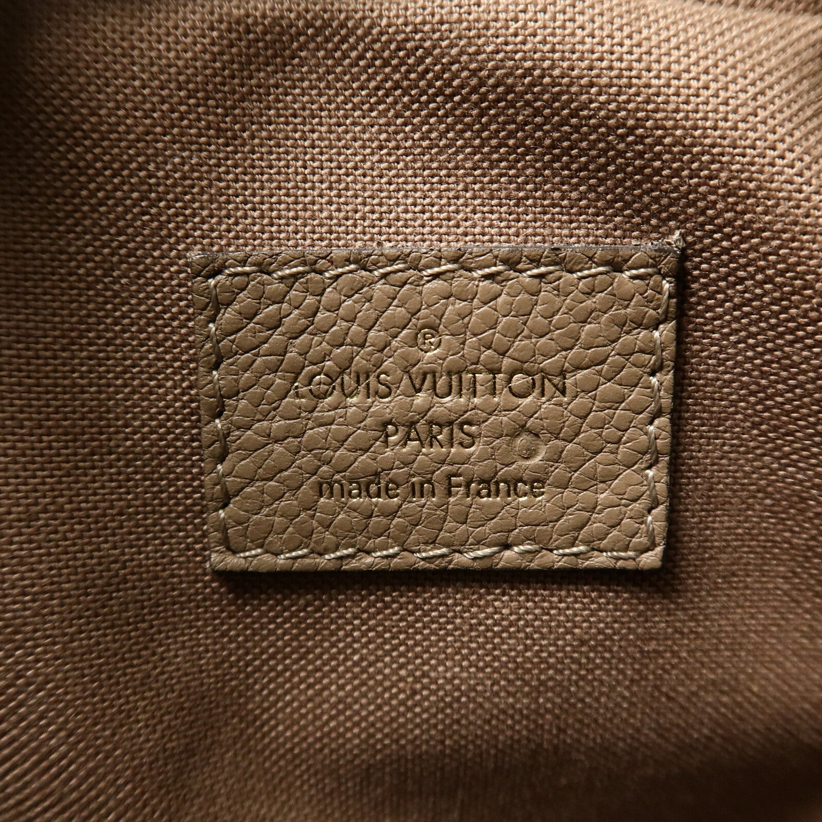 LOUIS VUITTON Monogram Empreinte Vosges MM手挽肩背兩用袋