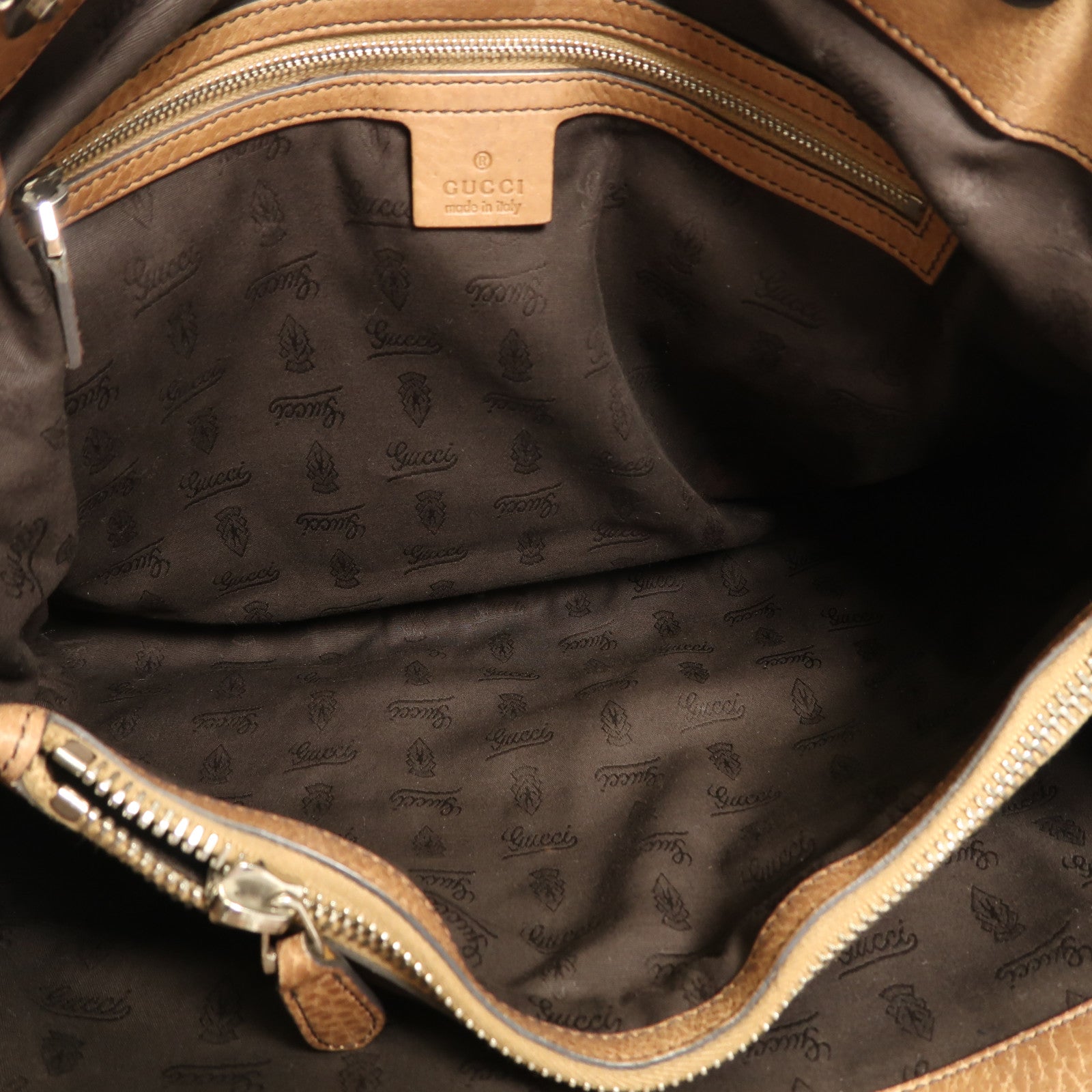 GUCCI 帆布Tote Bag Canvas銀扣手挽袋