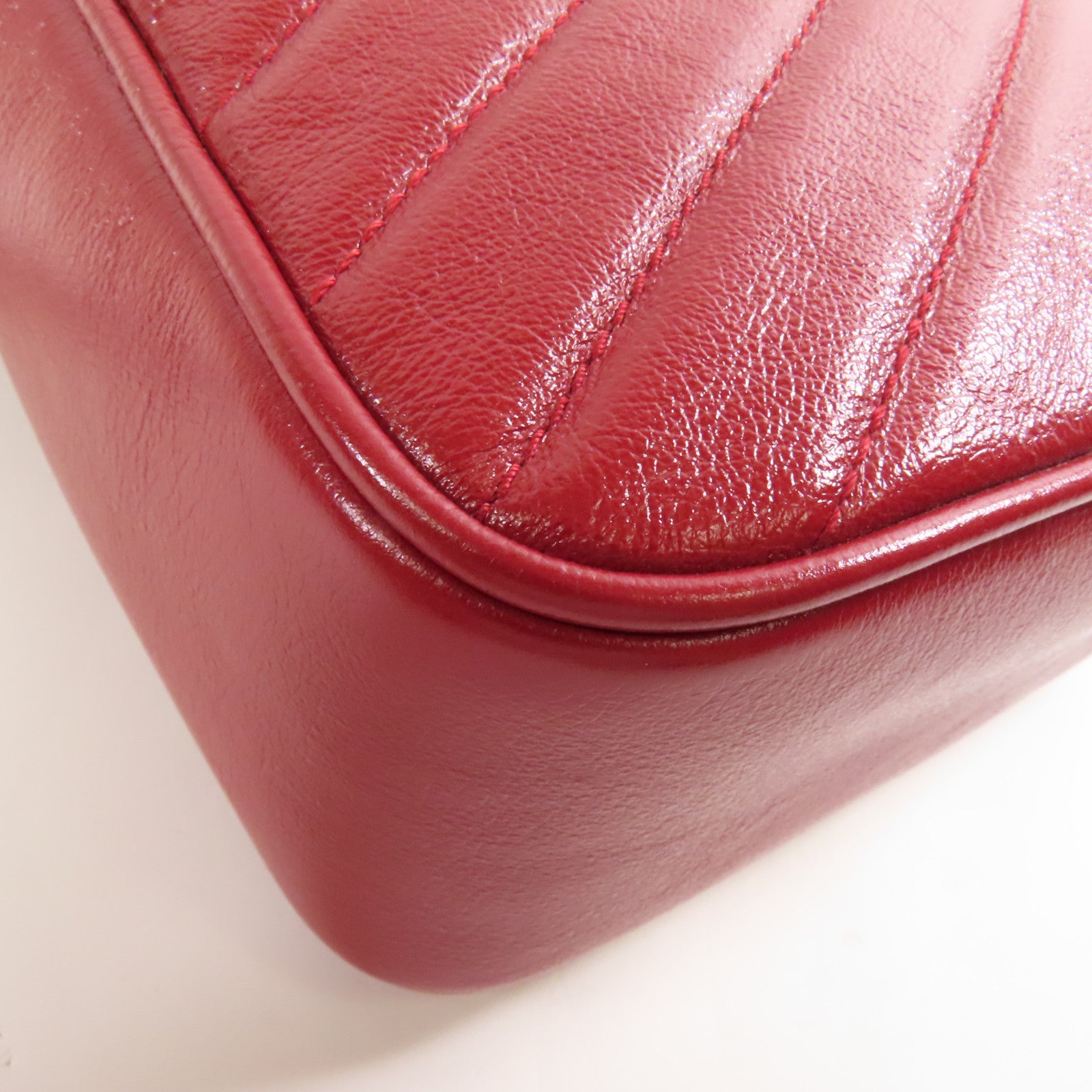 GUCCI 牛皮皮革GG Marmont金扣肩背袋