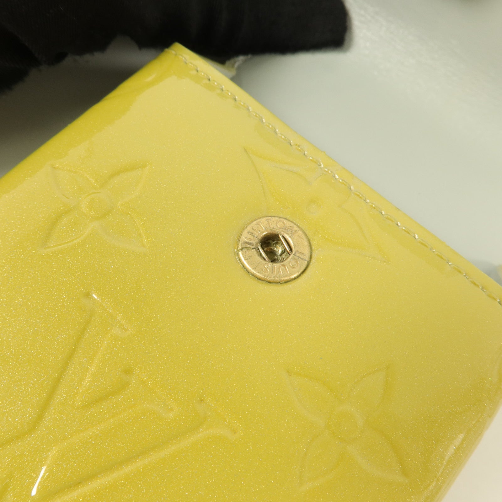 LOUIS VUITTON Monogram Vernis Cigarette Case煙盒肩背袋
