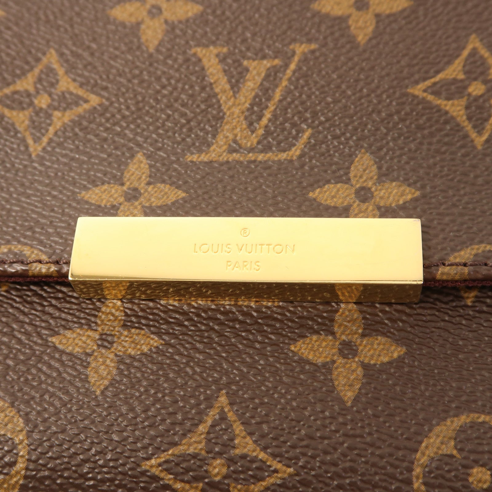 LOUIS VUITTON Monogram Favorite MM金扣手挽肩背兩用袋