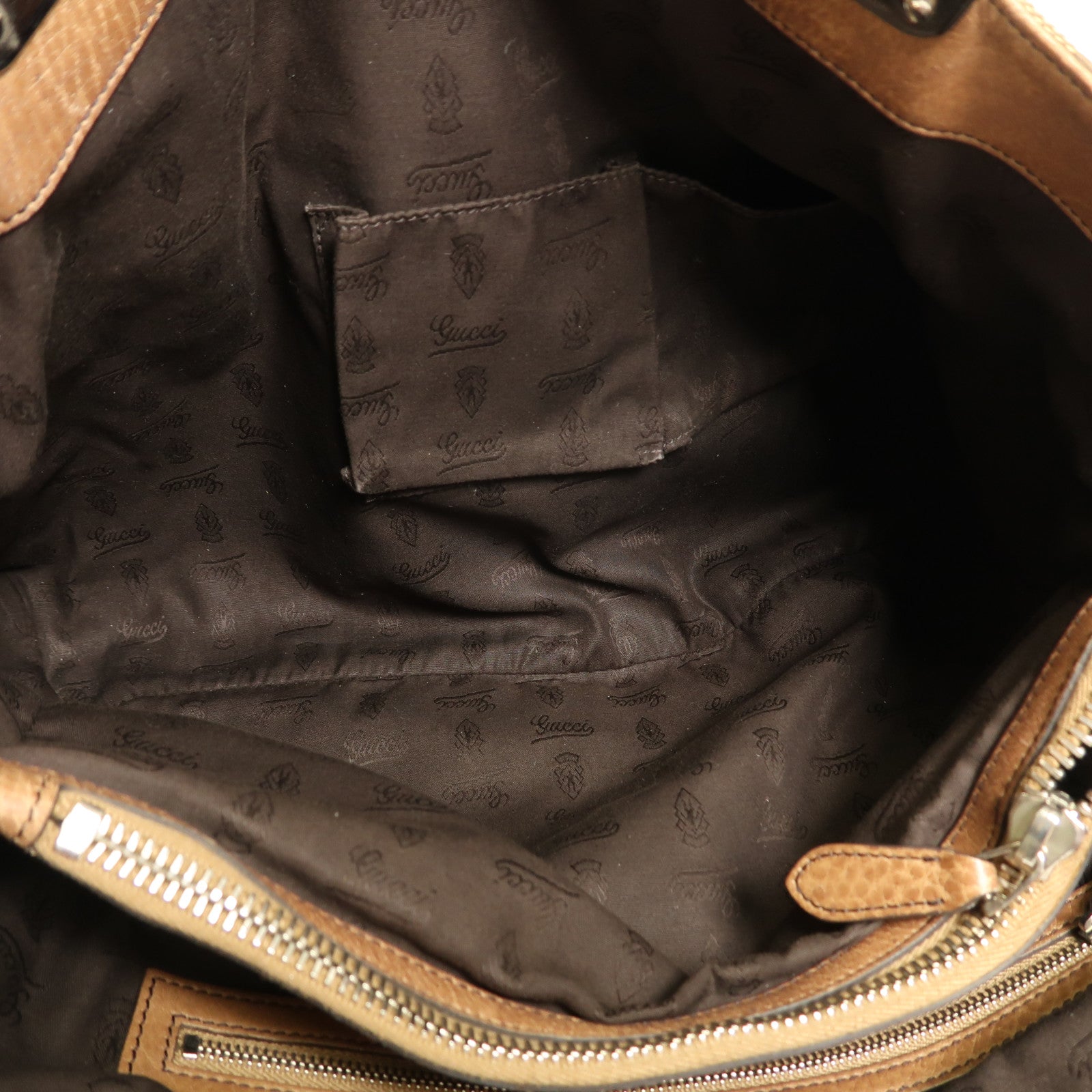 GUCCI 帆布Tote Bag Canvas銀扣手挽袋