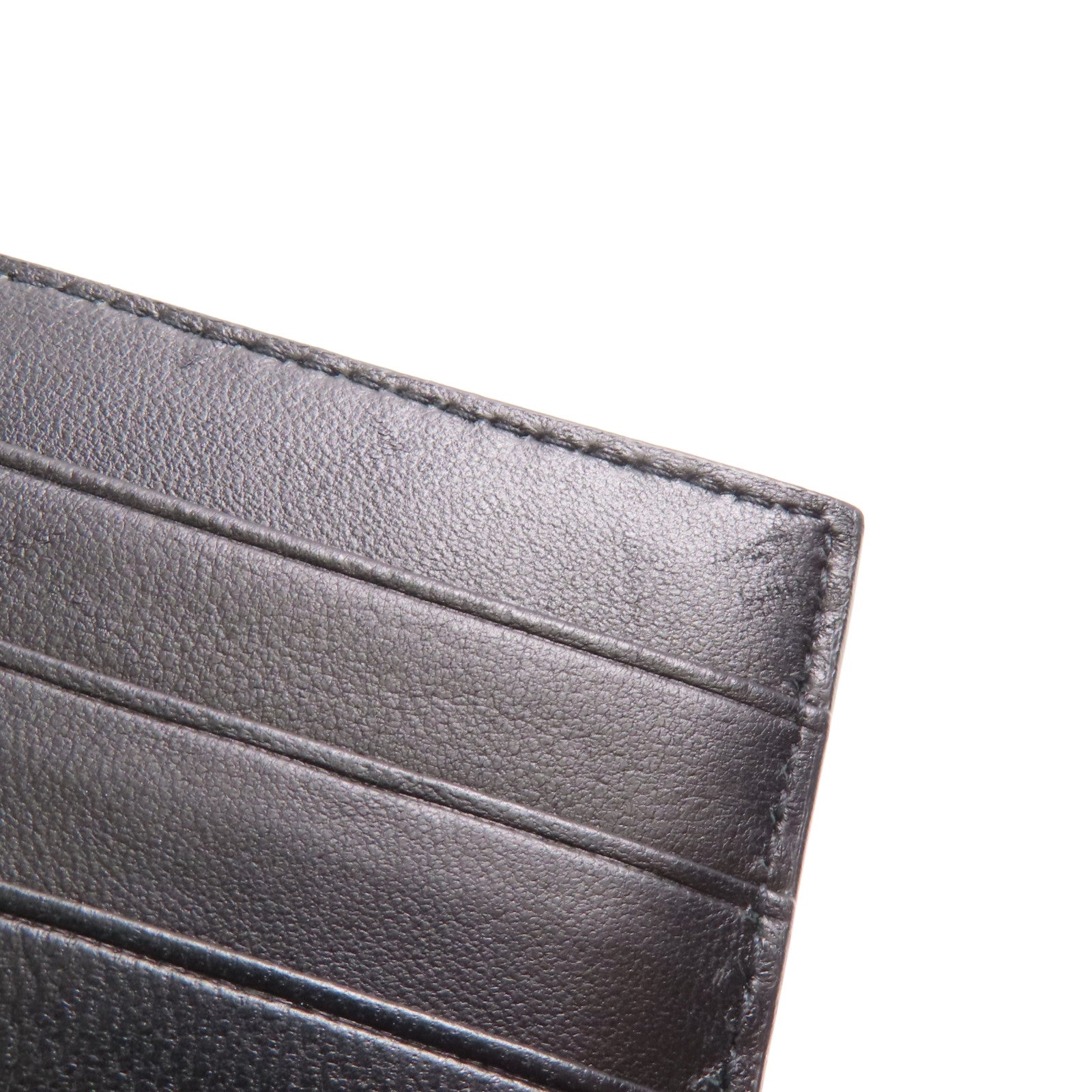 BALENCIAGA Long Wallet Long Calfskin Leather 594692.1090 Black