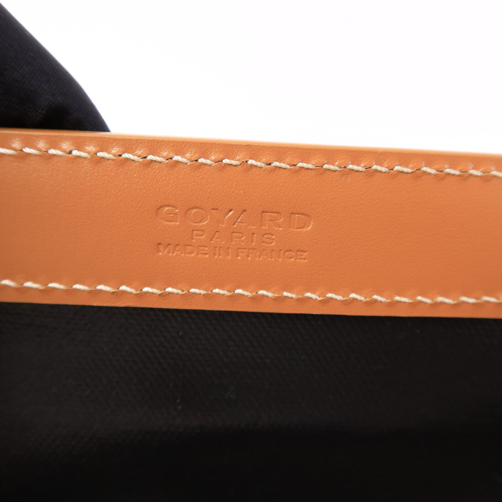 GOYARD 塗層帆布/皮革Bellechasse Biaude PM手挽袋