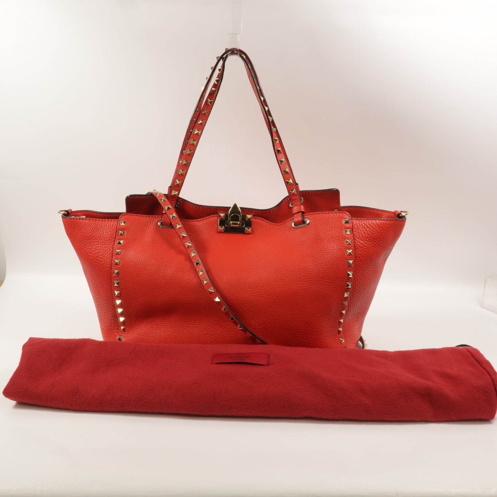 Valentino 牛皮皮革Shoulder Bag手挽肩背兩用袋