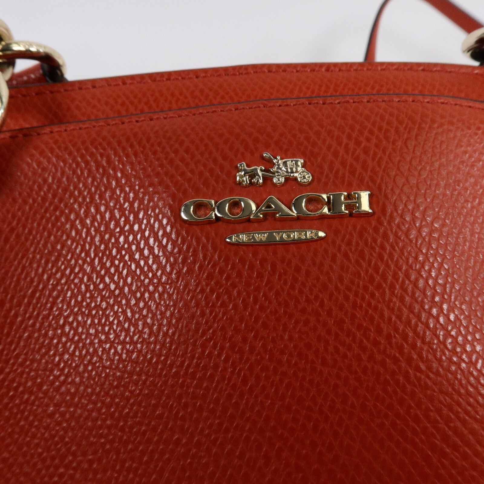 COACH 牛皮皮革2 Way Shoulder Bag手挽肩背兩用袋