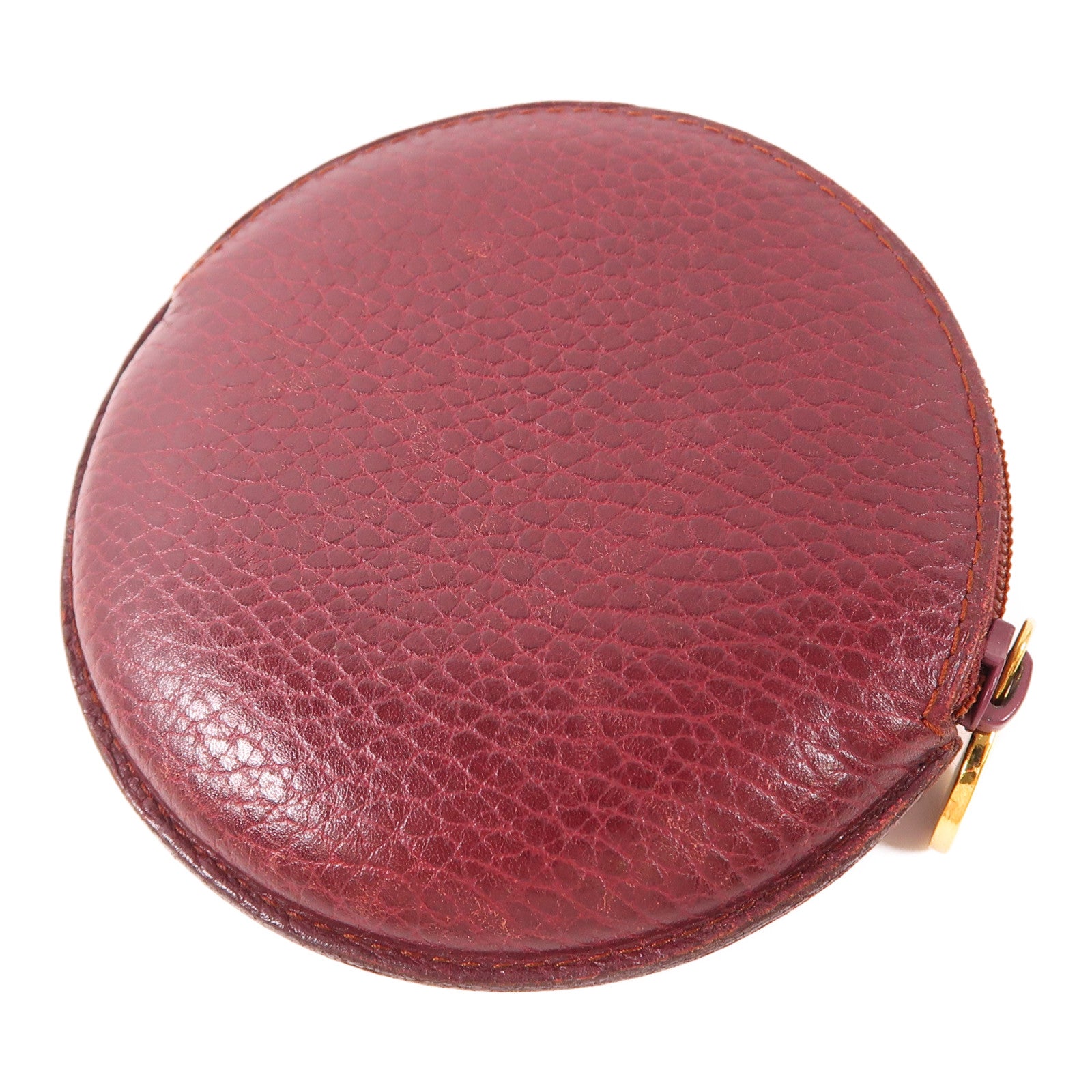 CARTIER 牛皮皮革Coin Case金扣零錢包