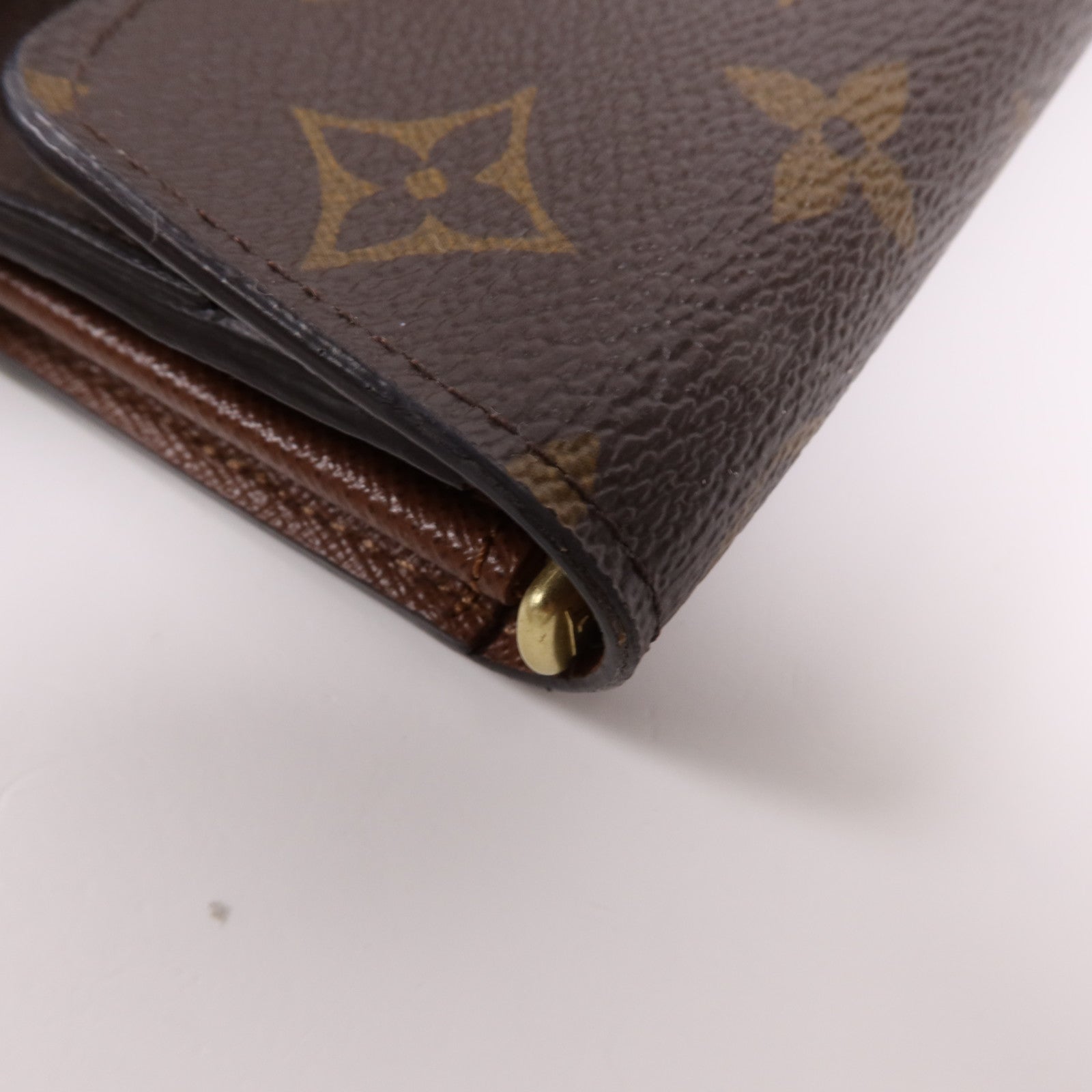 LOUIS VUITTON Monogram Sarah金扣長錢包