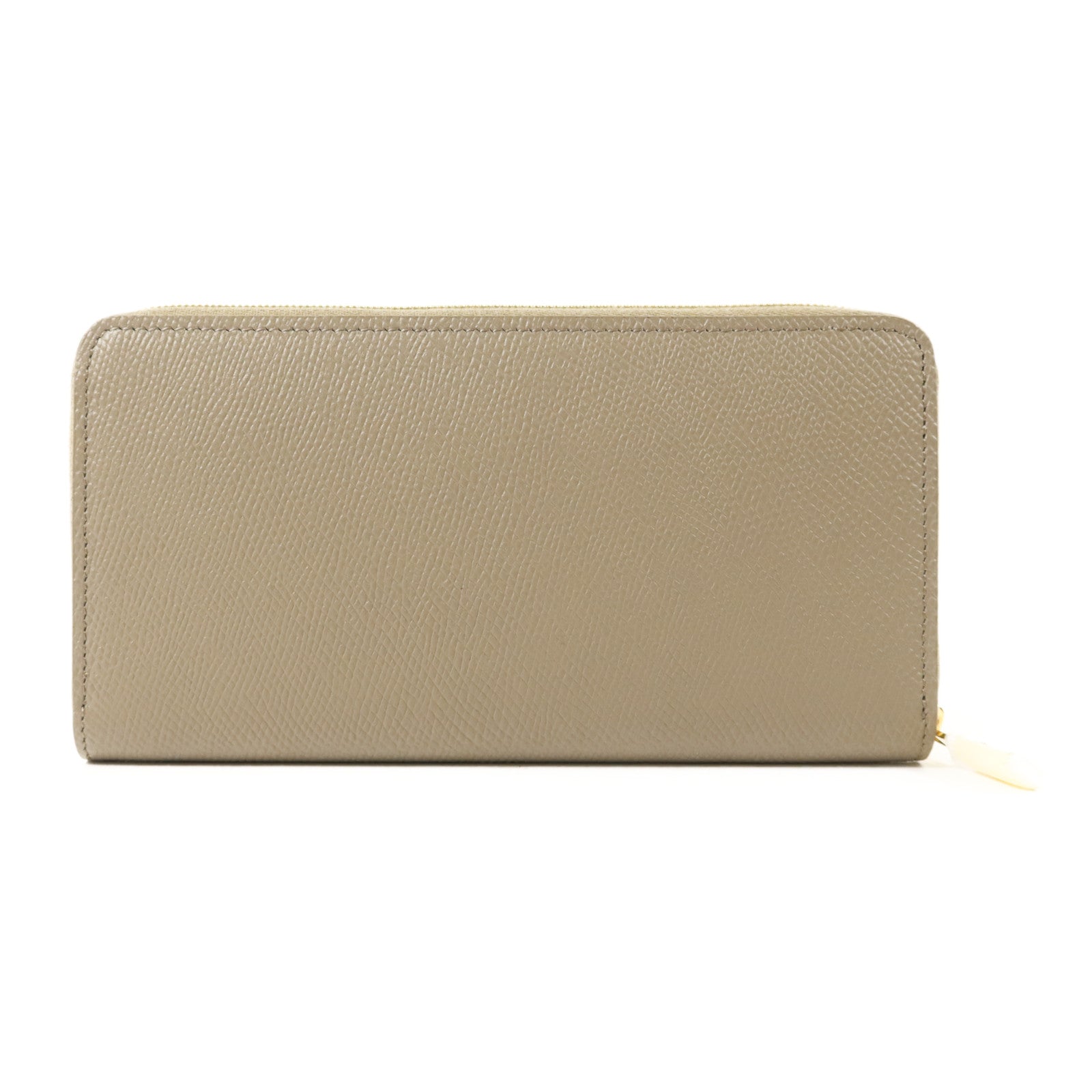 CELINE 牛皮皮革Long Round Wallet金扣長錢包
