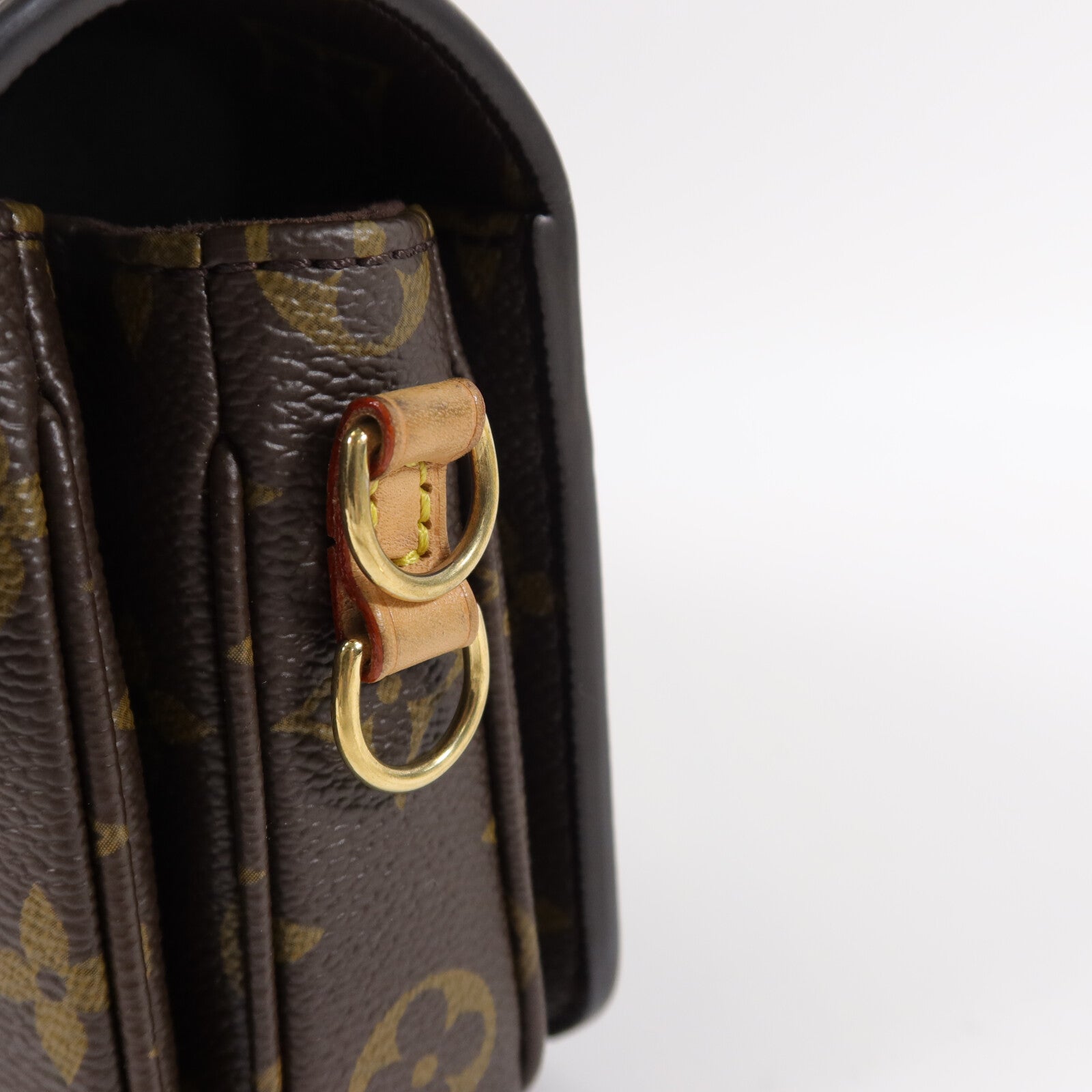 LOUIS VUITTON Monogram Pochette Metis East West手挽肩背兩用袋