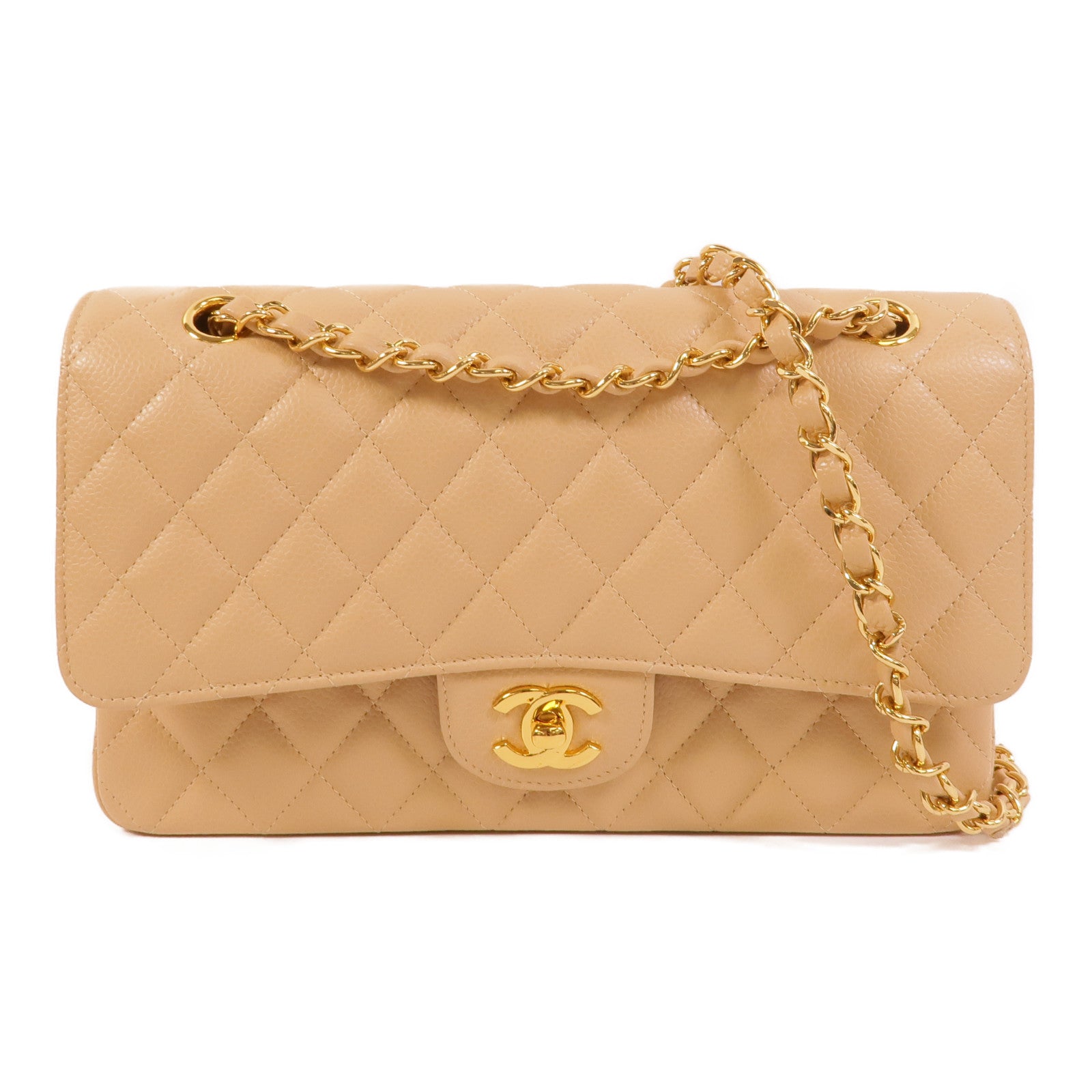 CHANEL 牛皮皮革Classic 25鏈帶肩背袋