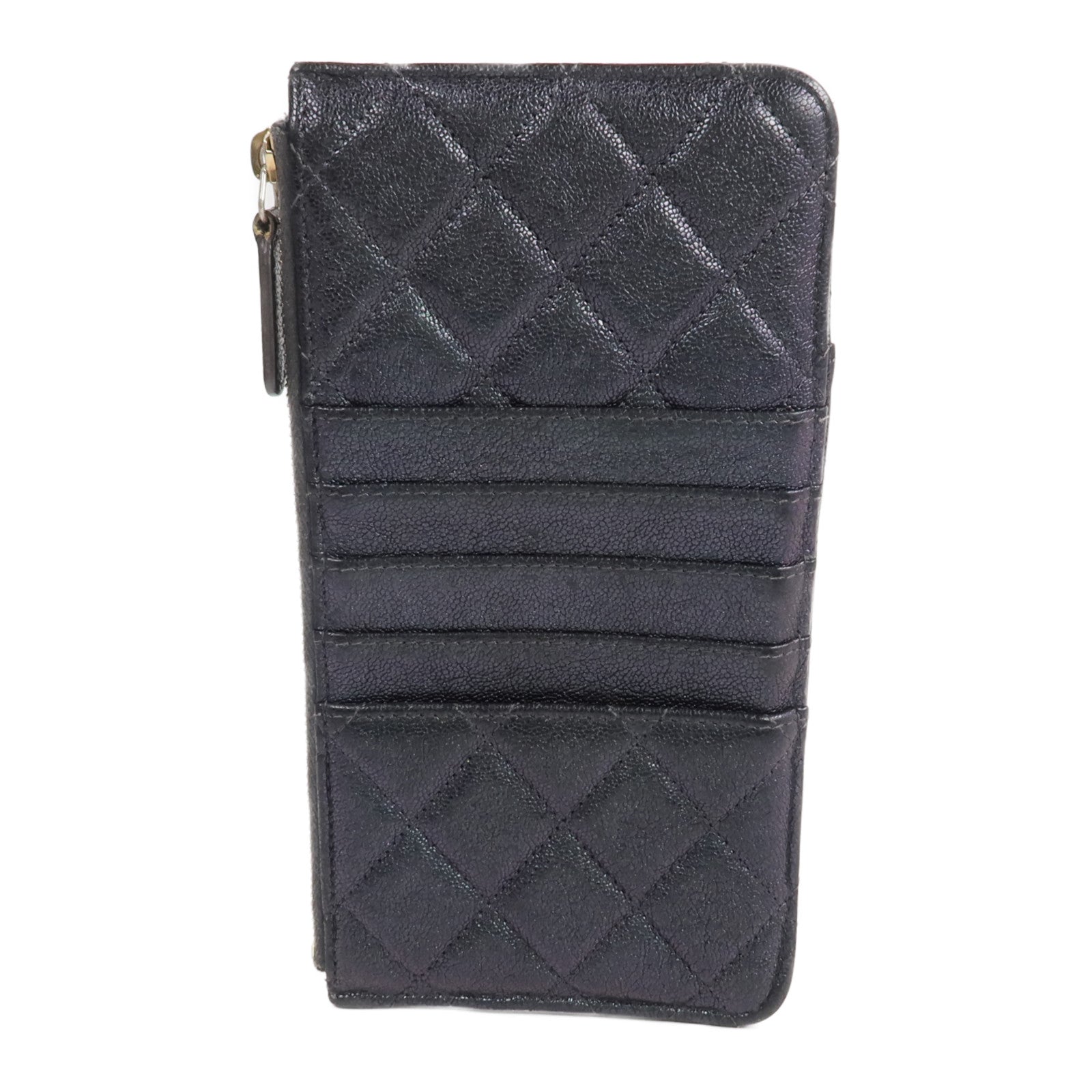 CHANEL 牛皮皮革Classic Phone Pouch With Zipper長錢包
