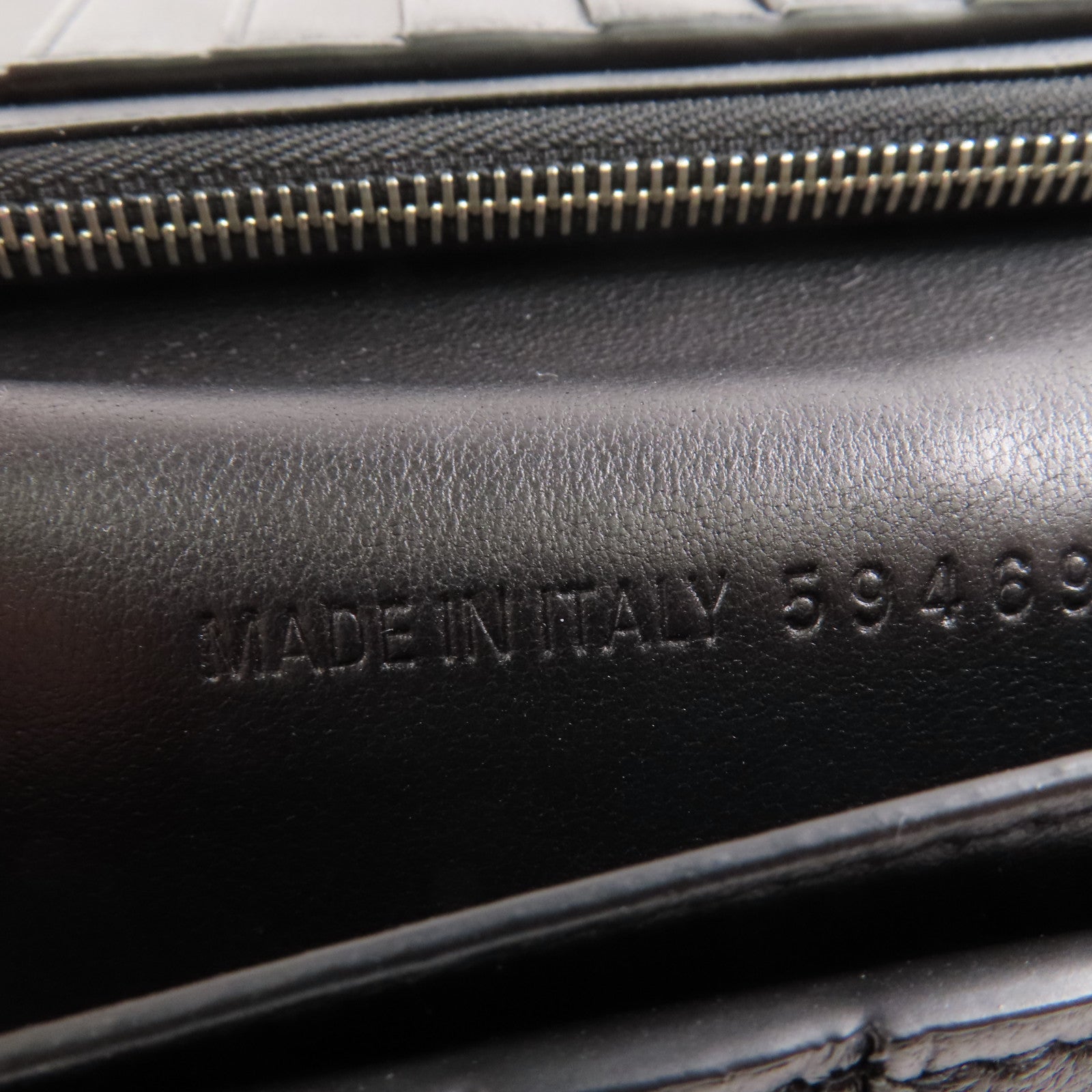 BALENCIAGA Long Wallet Long Calfskin Leather 594692.1090 Black