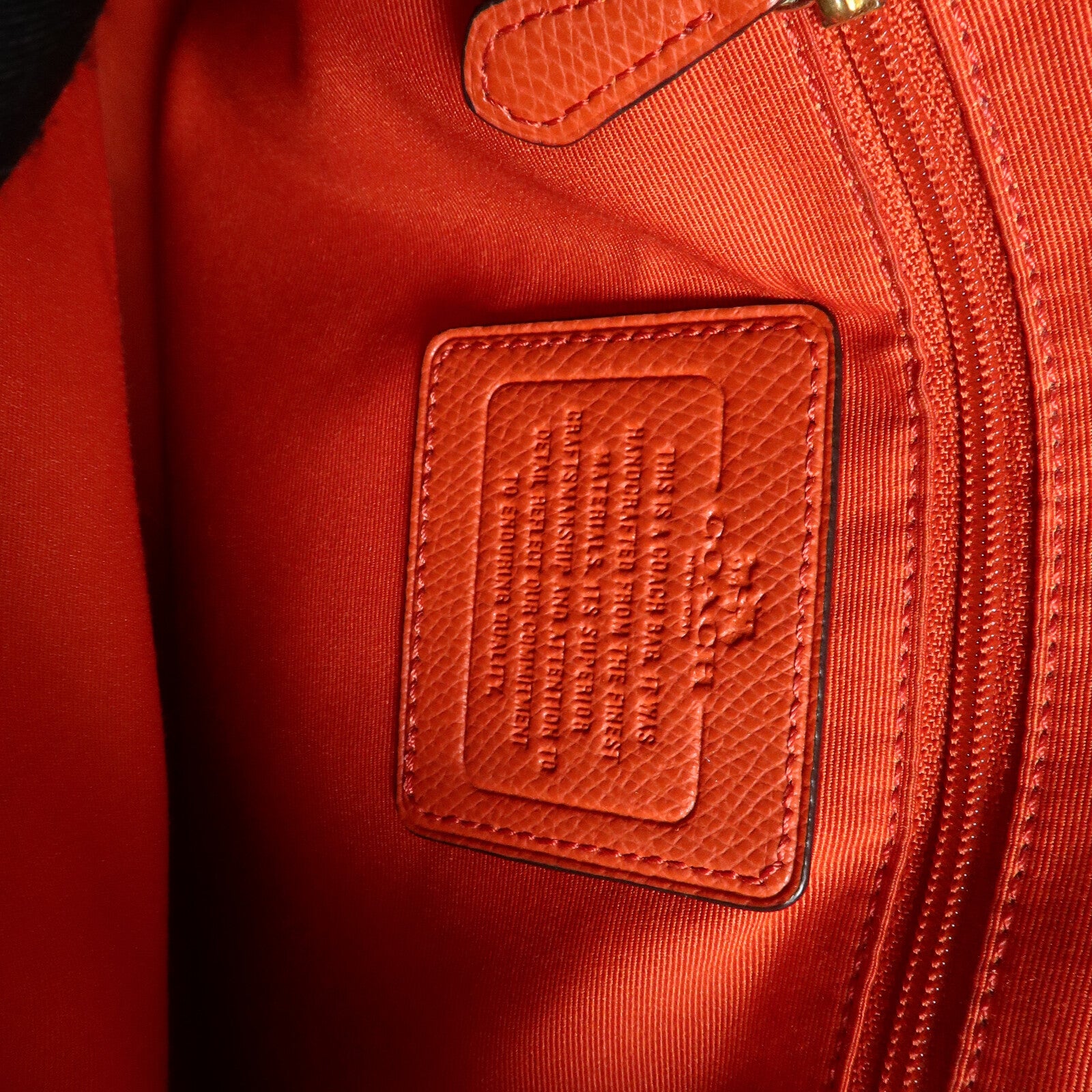 COACH 牛皮皮革2 Way Shoulder Bag手挽肩背兩用袋